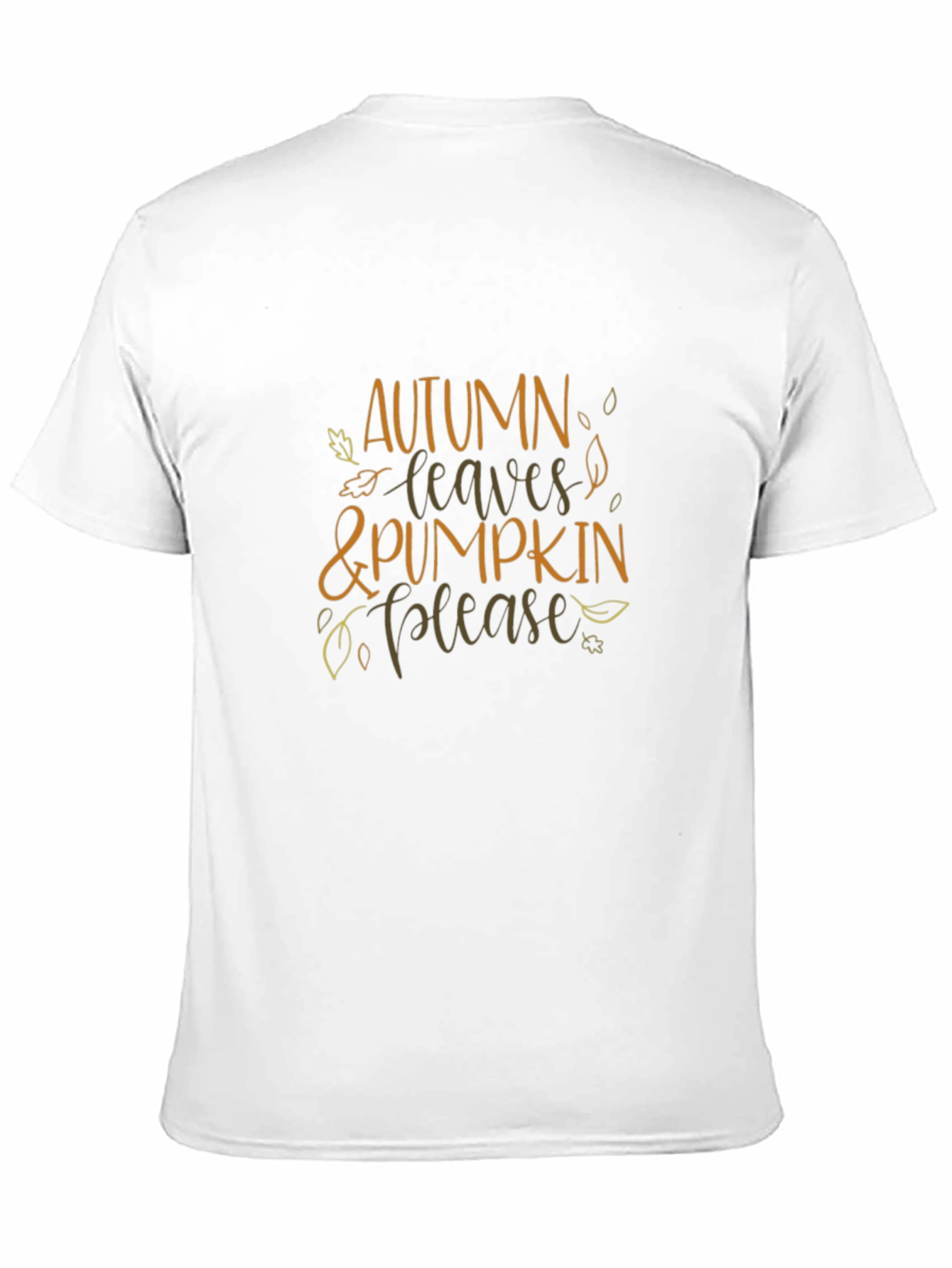 Autumn Leaves & Pumpkin Please Graphic Tee