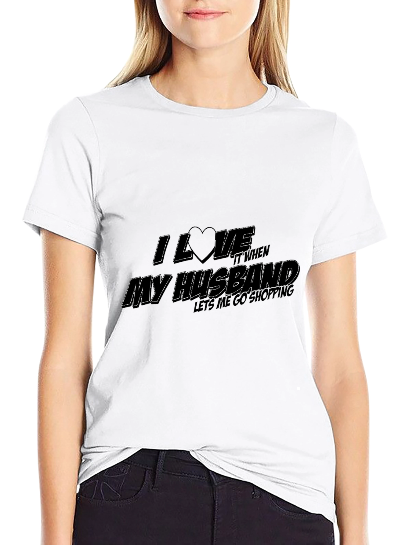 I Love My Husband Funny T-Shirt