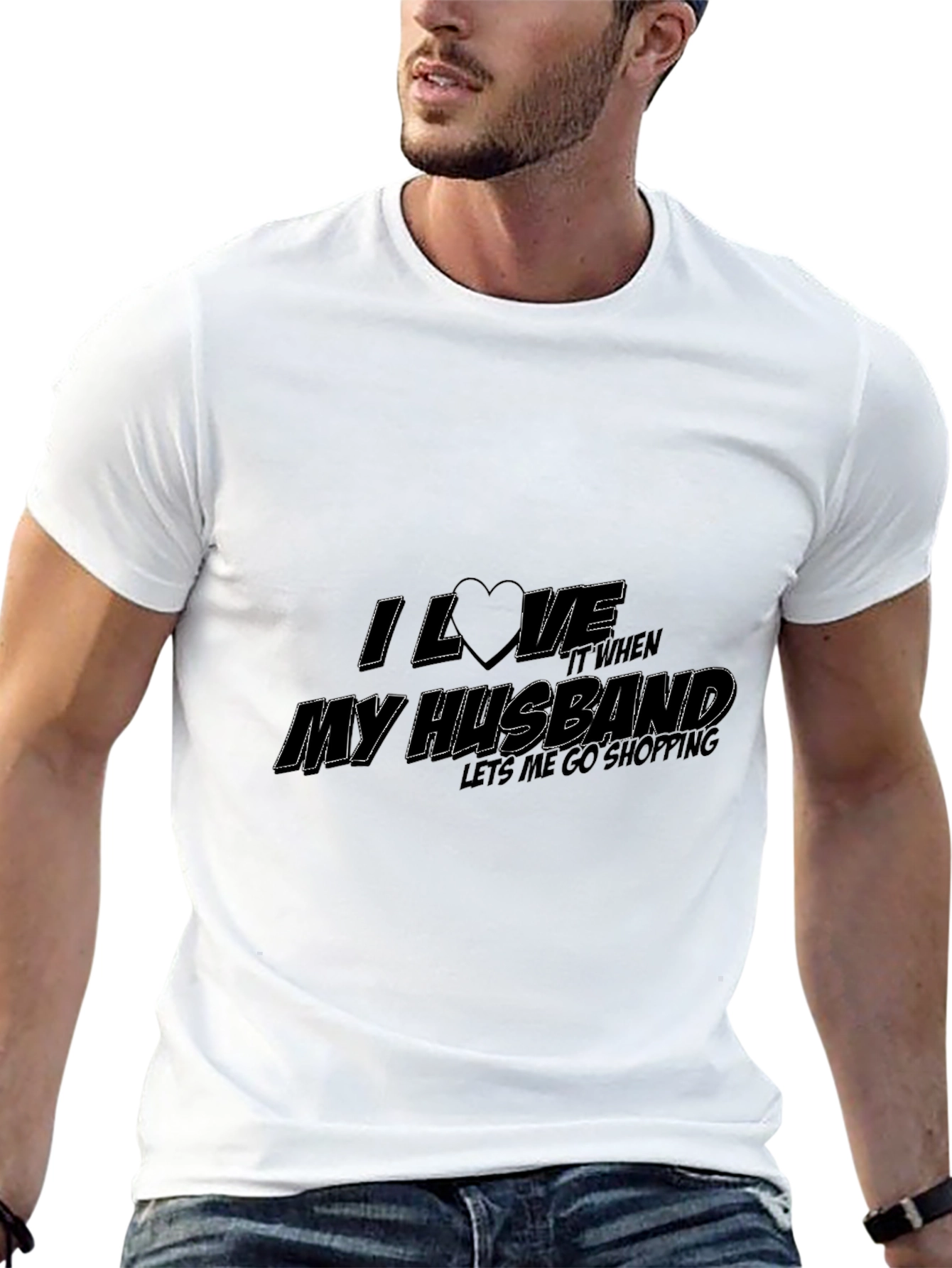 I Love My Husband Funny T-Shirt