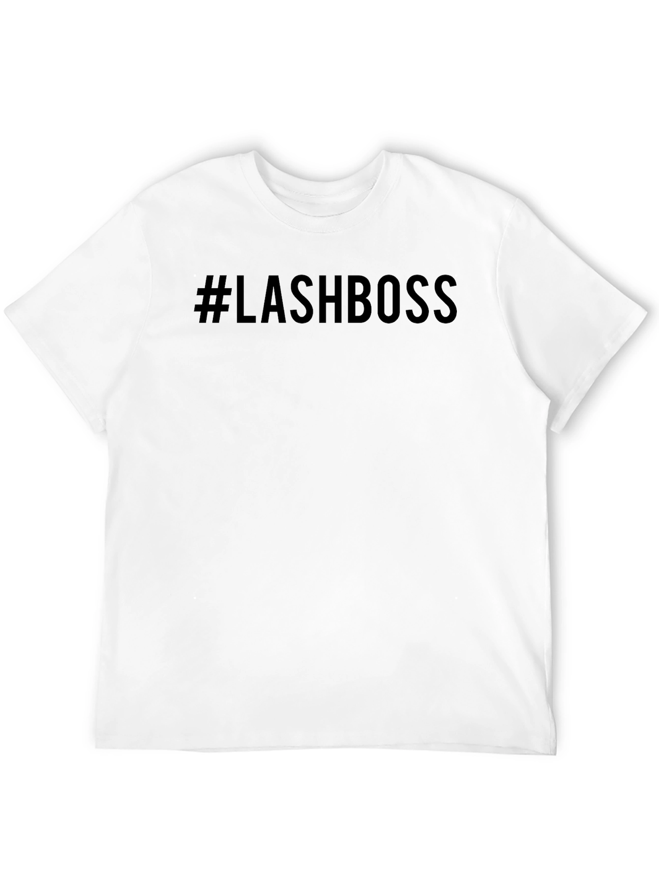 #LASHBOSS Black T-Shirt - Lash Technician Apparel