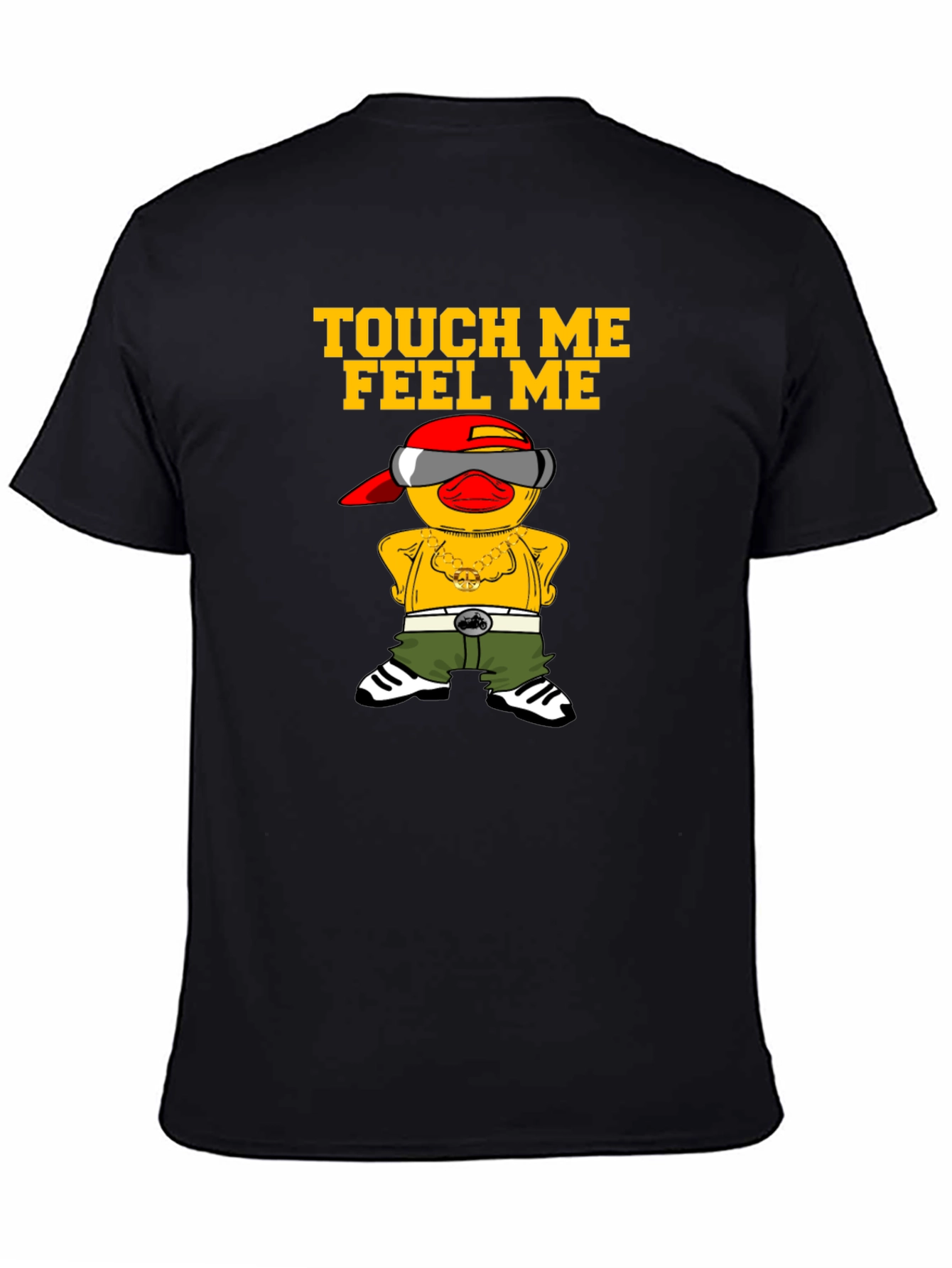 Touch Me Feel Me Duck Graphic Tee