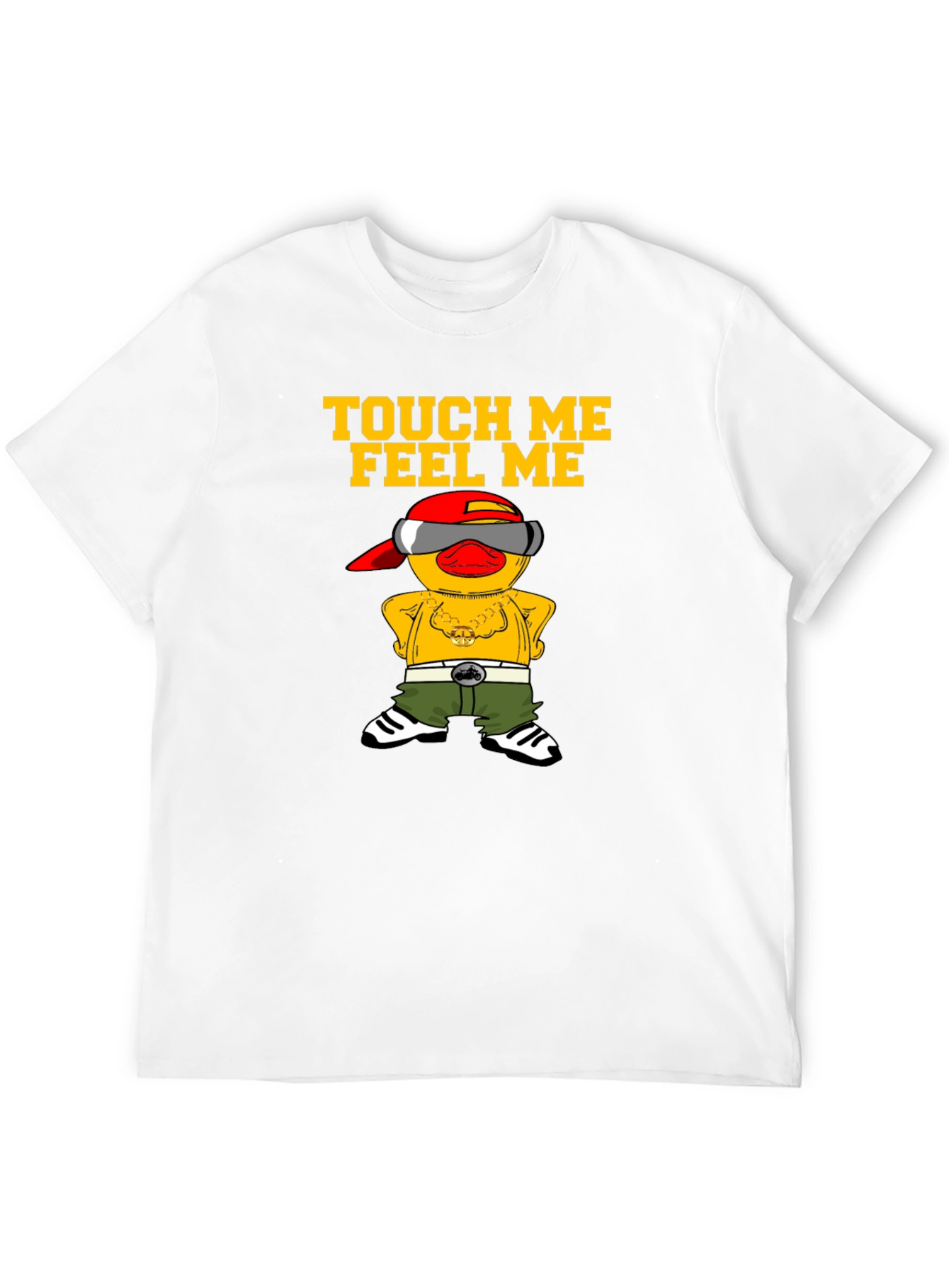Touch Me Feel Me Duck Graphic Tee
