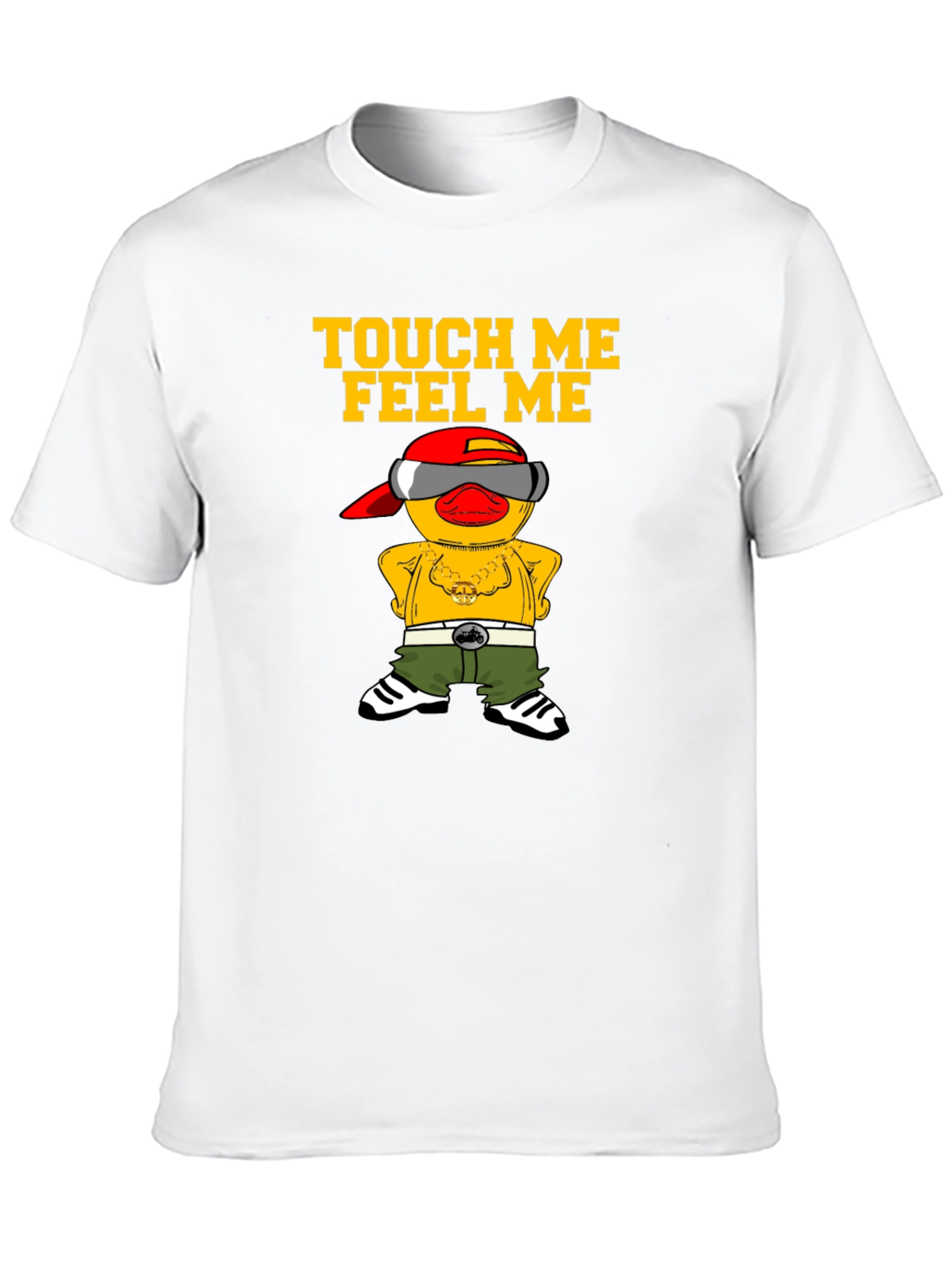 Touch Me Feel Me Duck Graphic Tee