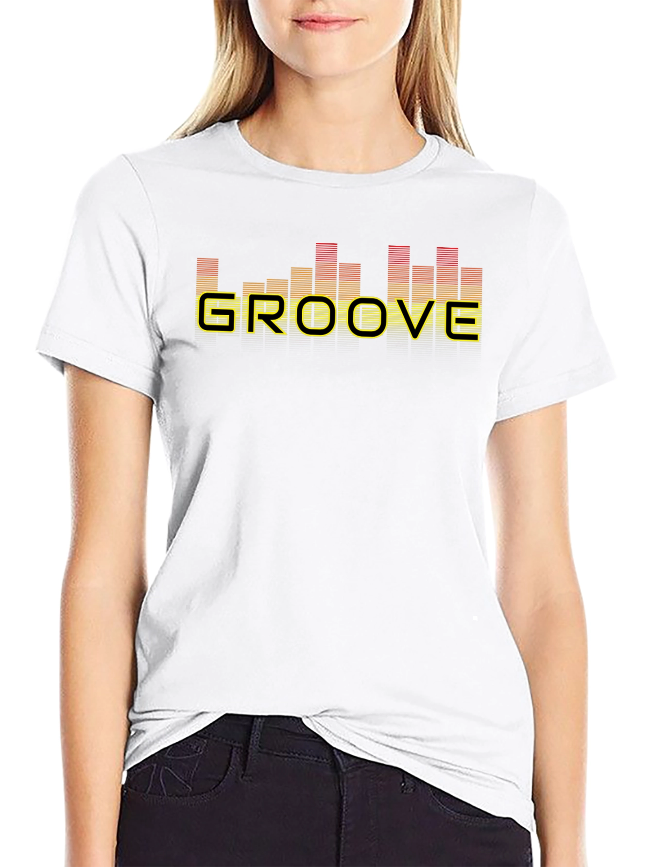 Groove Graphic Tee - Retro Music Vibe