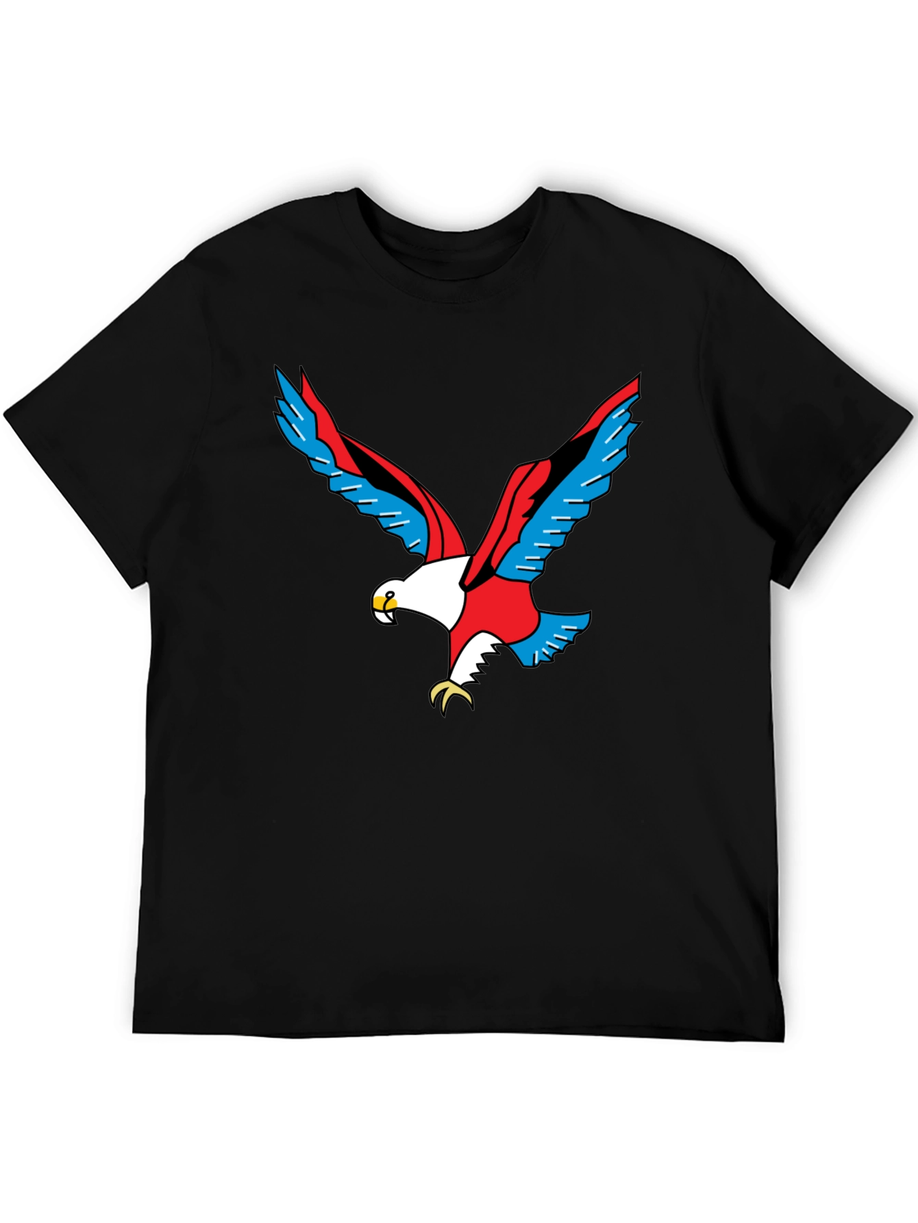 Bold Eagle Graphic Tee - Patriotic Style