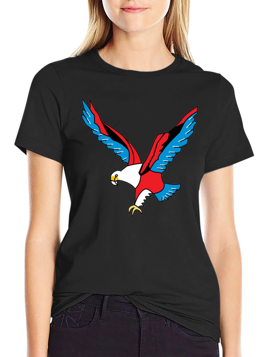 Bold Eagle Graphic Tee - Patriotic Style