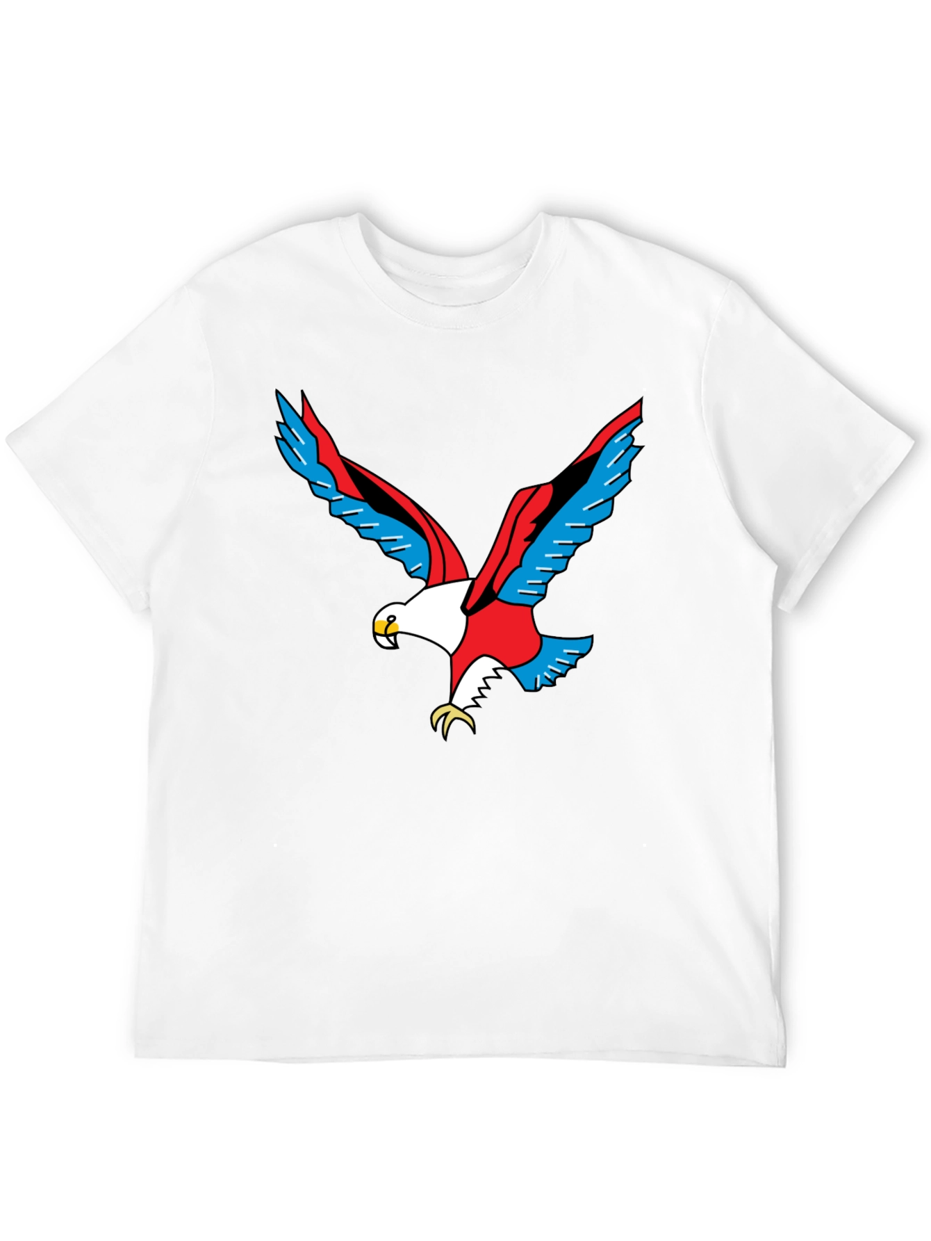 Bold Eagle Graphic Tee - Patriotic Style