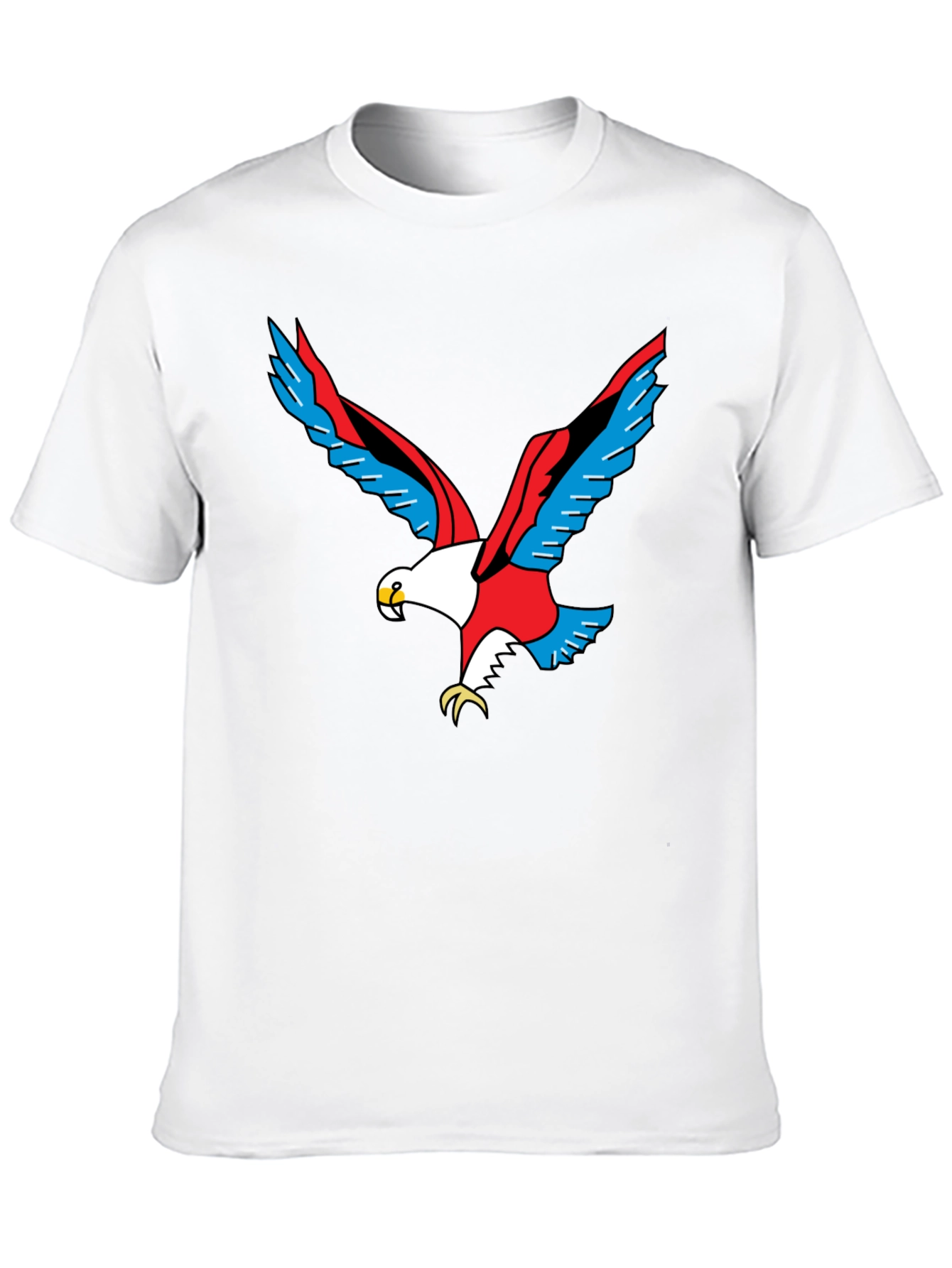 Bold Eagle Graphic Tee - Patriotic Style
