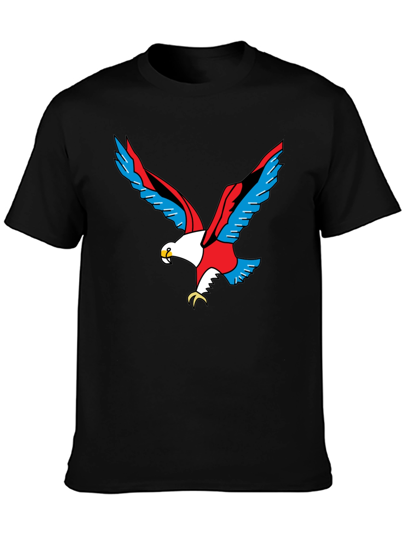 Bold Eagle Graphic Tee - Patriotic Style