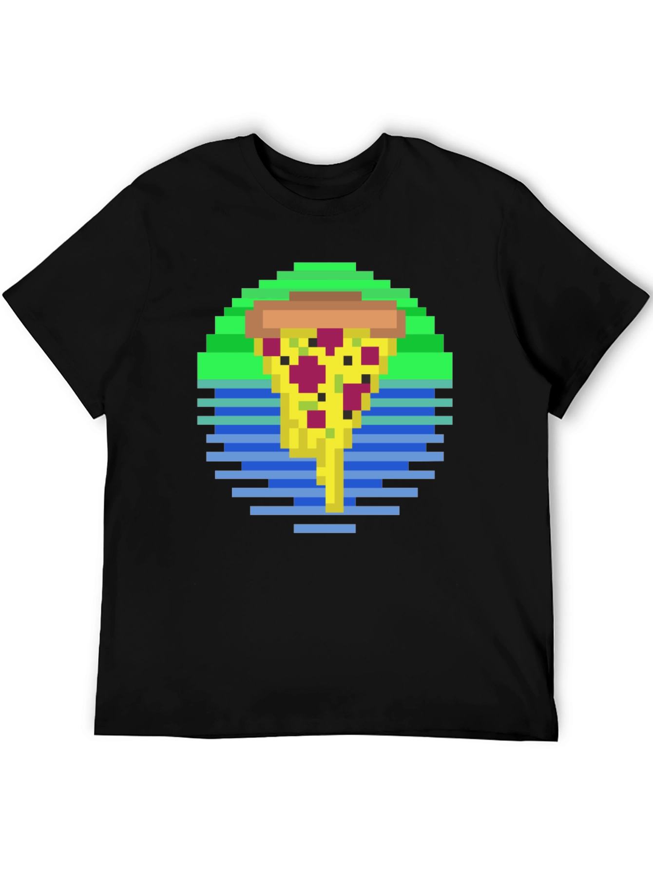 Pixel Pizza T-Shirt - Retro Style