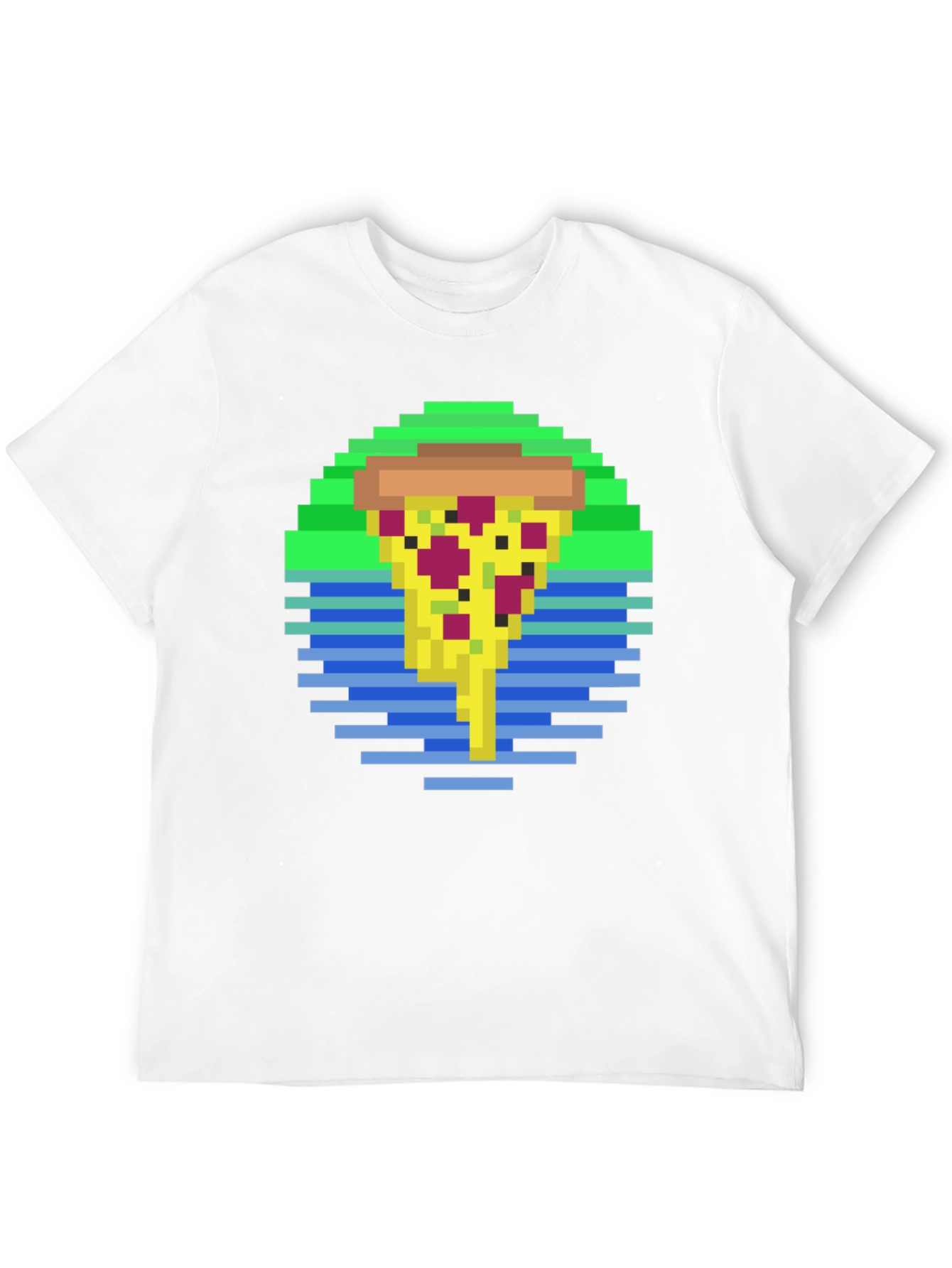 Pixel Pizza T-Shirt - Retro Style