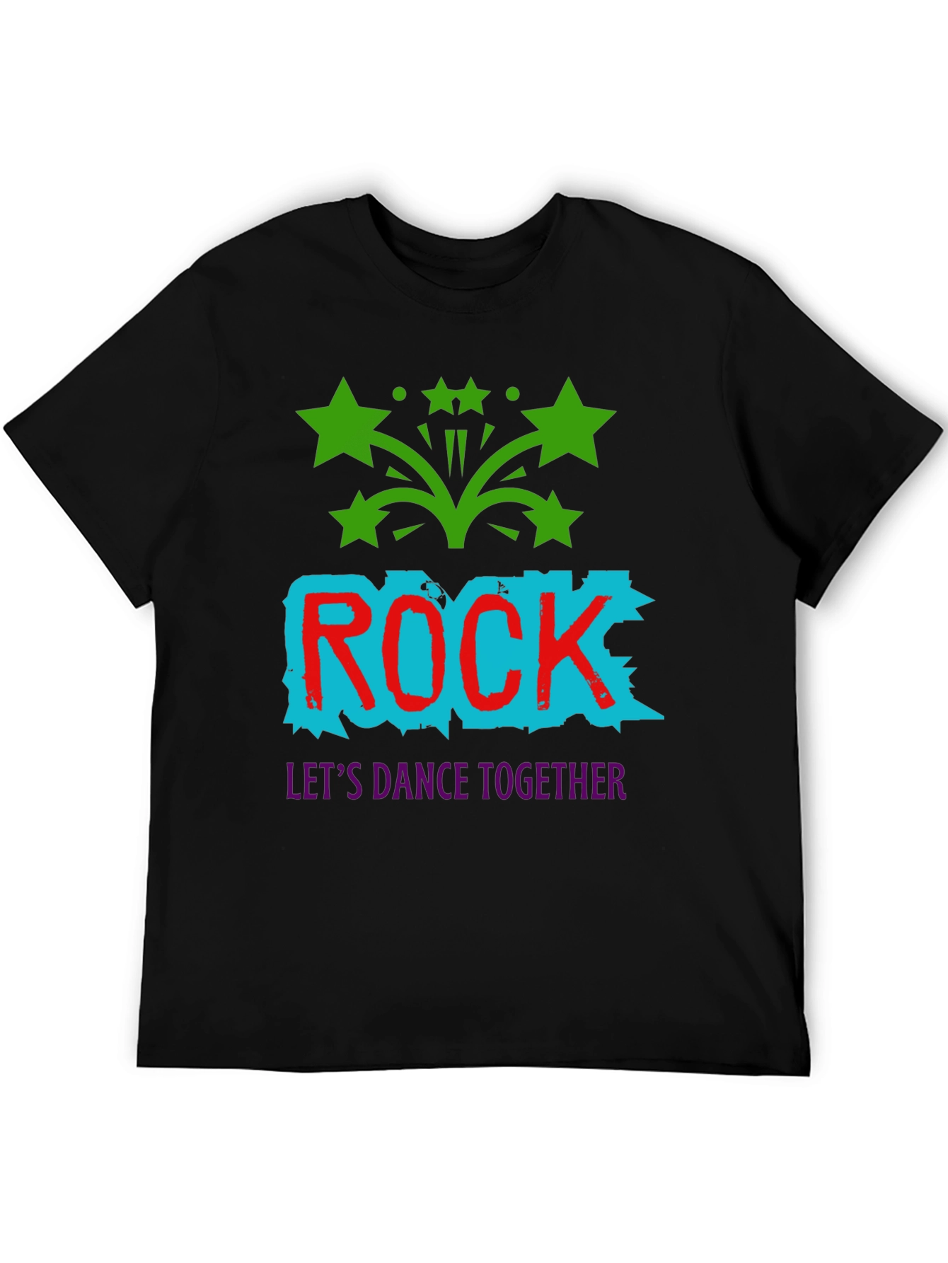 Rock Music T-Shirt: Lets Dance Together!