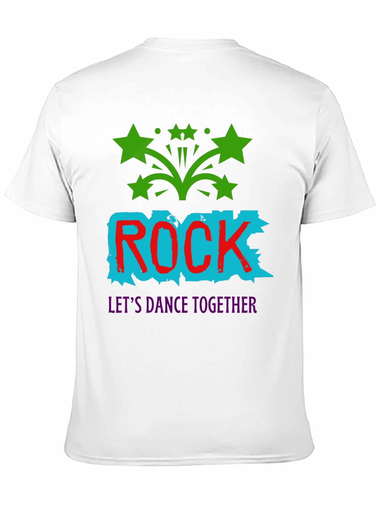 Rock Music T-Shirt: Lets Dance Together!