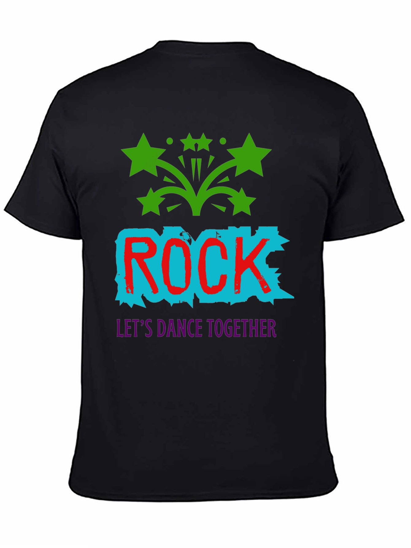 Rock Music T-Shirt: Lets Dance Together!