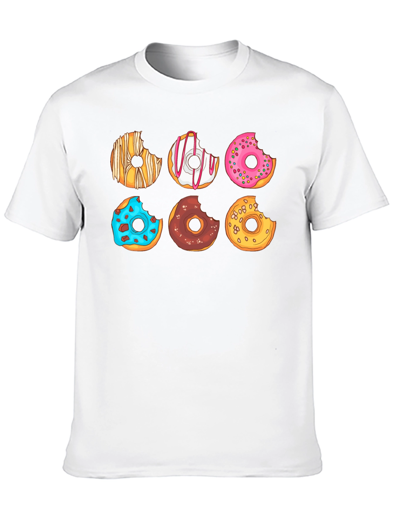 Donut Graphic Tee - Sweet Treat Style
