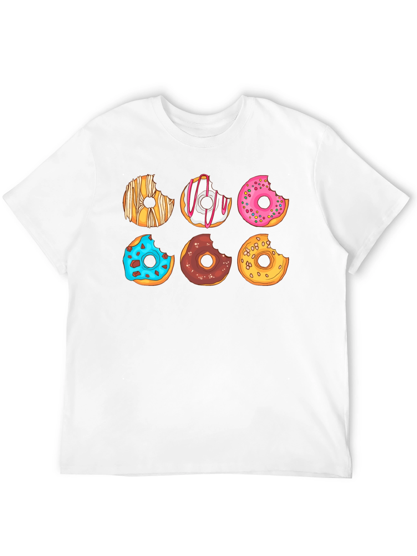 Donut Graphic Tee - Sweet Treat Style