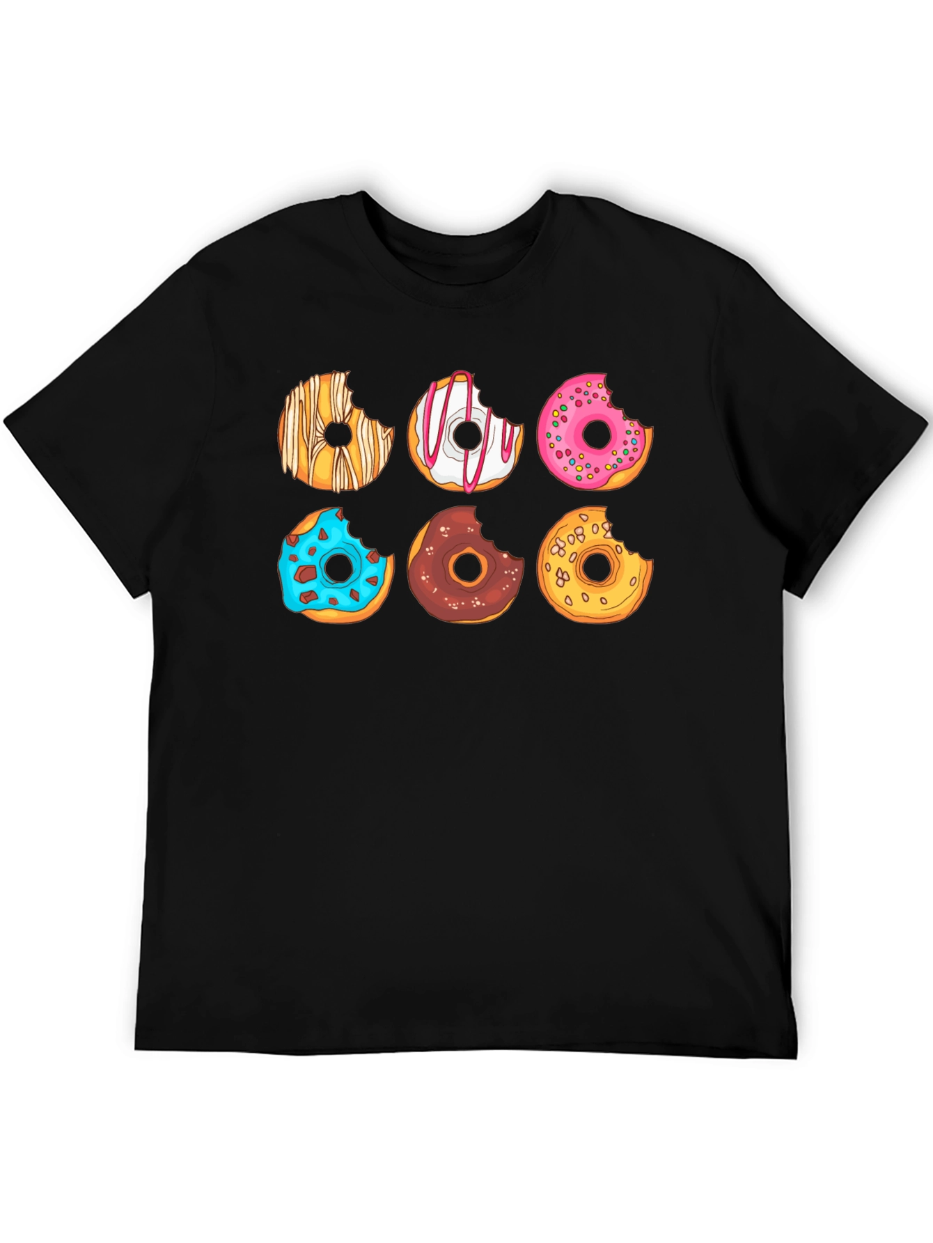 Donut Graphic Tee - Sweet Treat Style