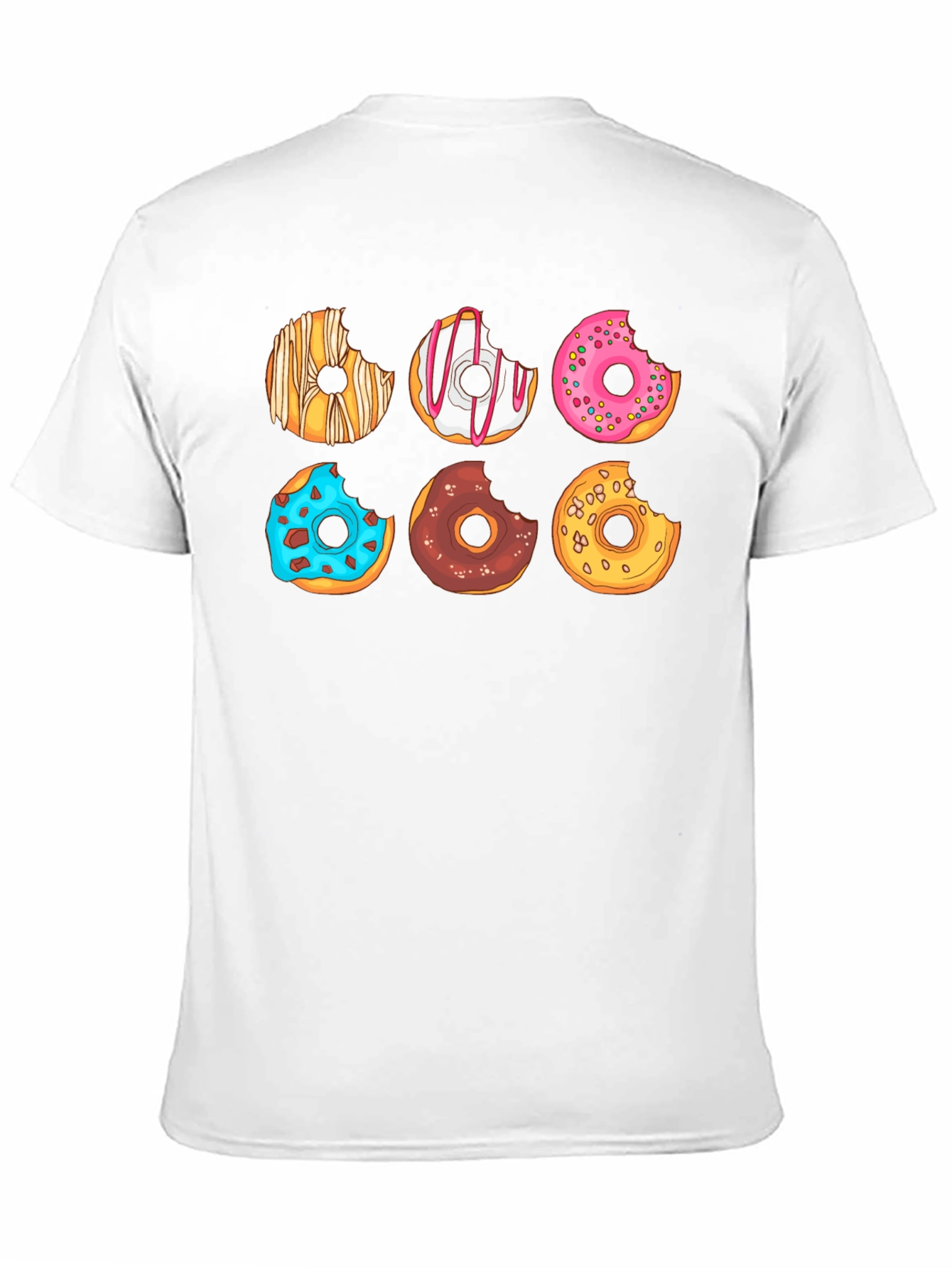 Donut Graphic Tee - Sweet Treat Style