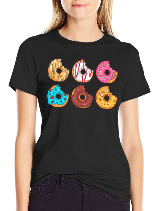Donut Graphic Tee - Sweet Treat Style