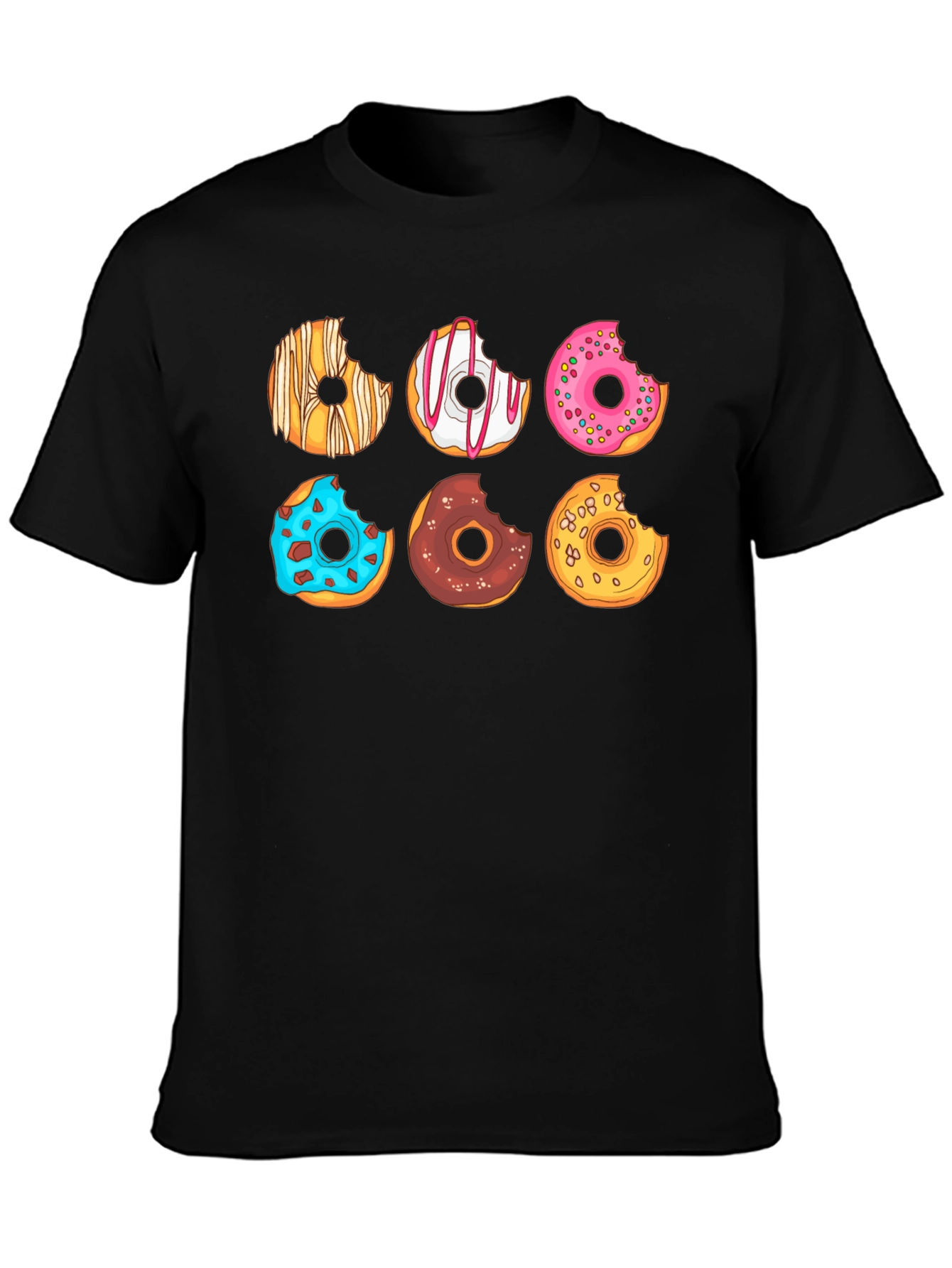 Donut Graphic Tee - Sweet Treat Style