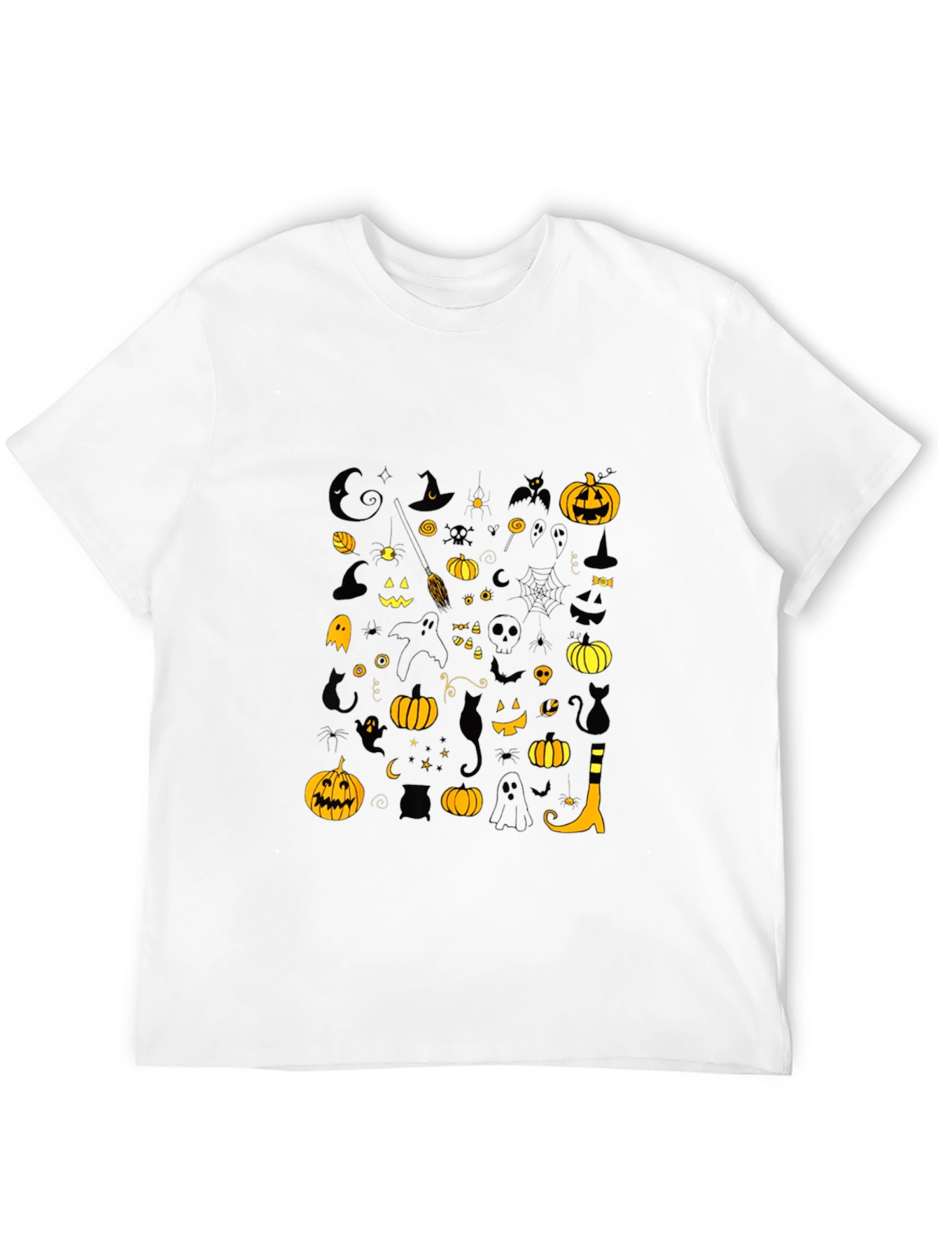 Halloween Graphic Tee - Black Shirt