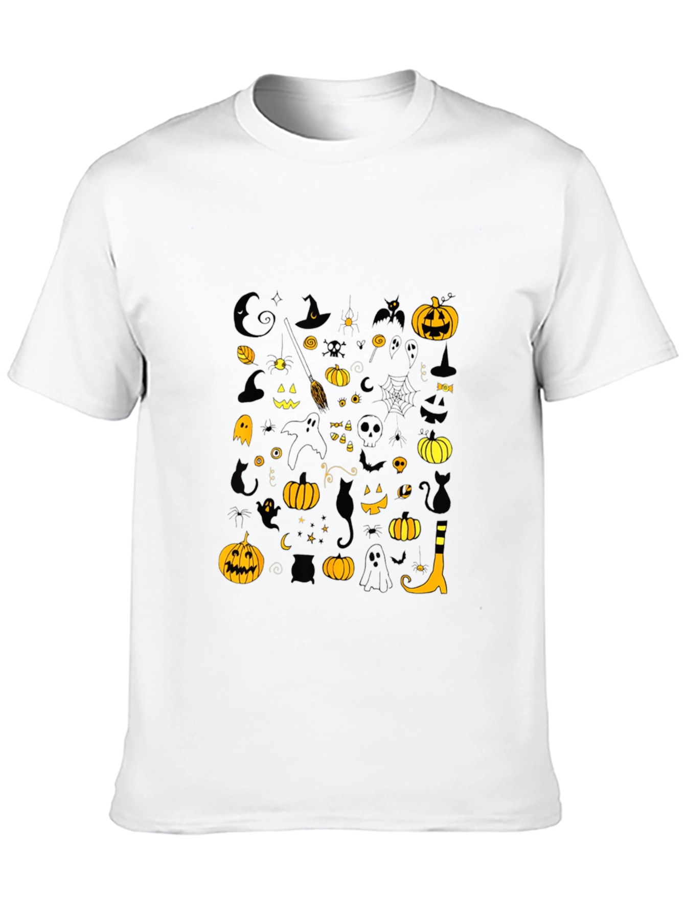 Halloween Graphic Tee - Black Shirt