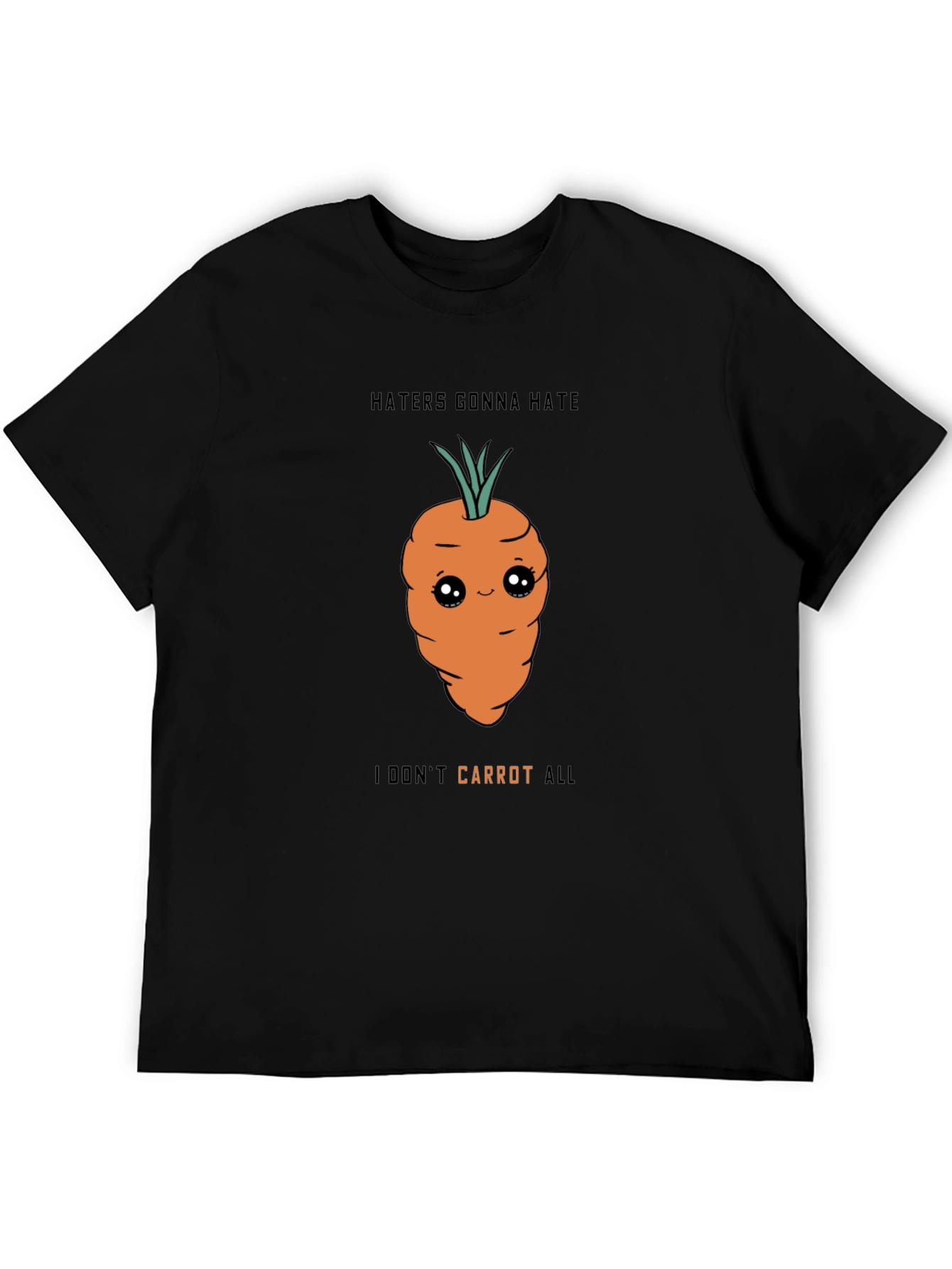 Funny Carrot T-Shirt - Haters Gonna Hate