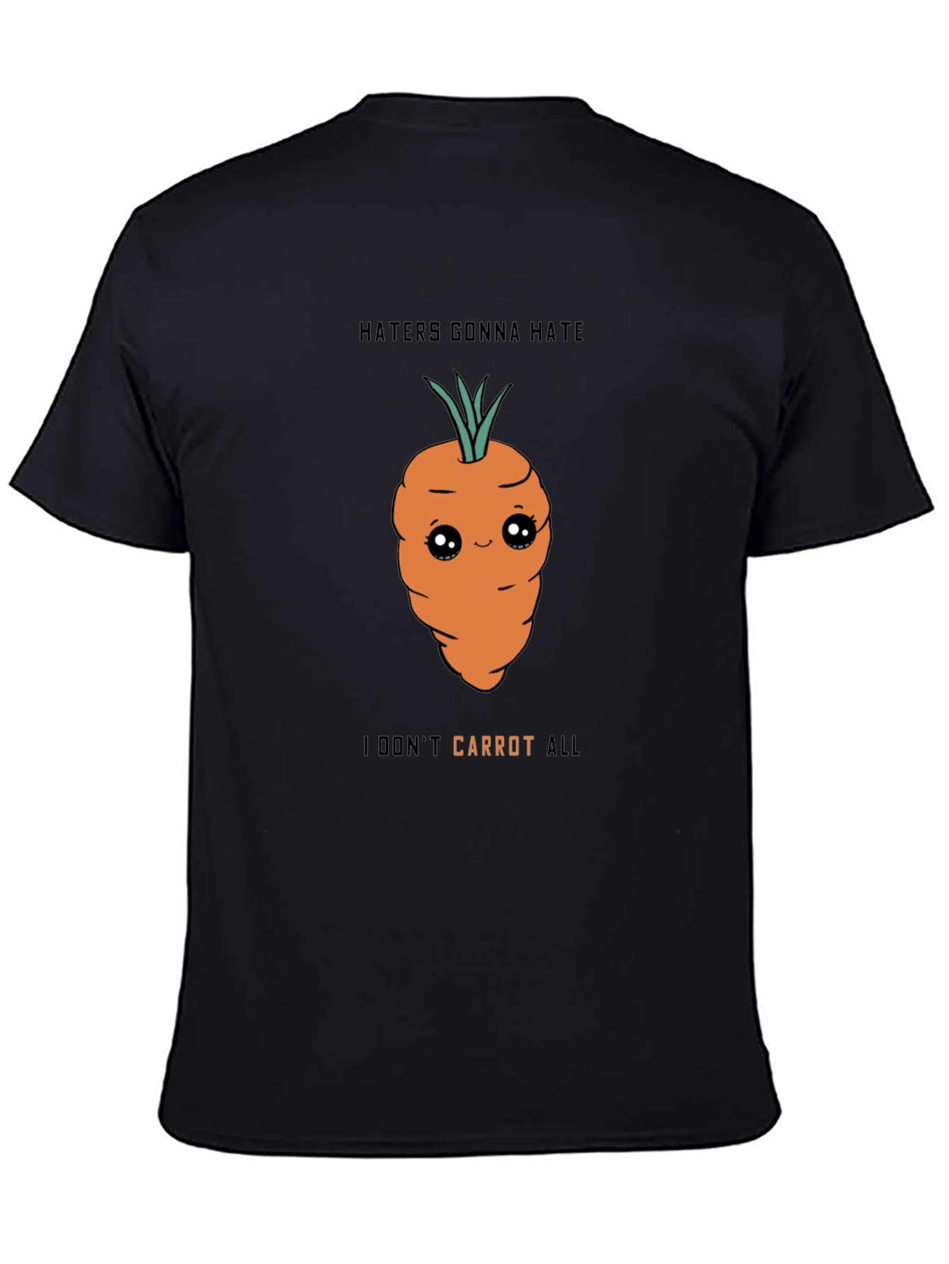 Funny Carrot T-Shirt - Haters Gonna Hate