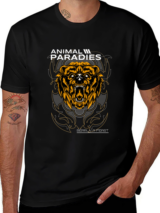Animal Paradies Graphic Tee - Bearly a Feast