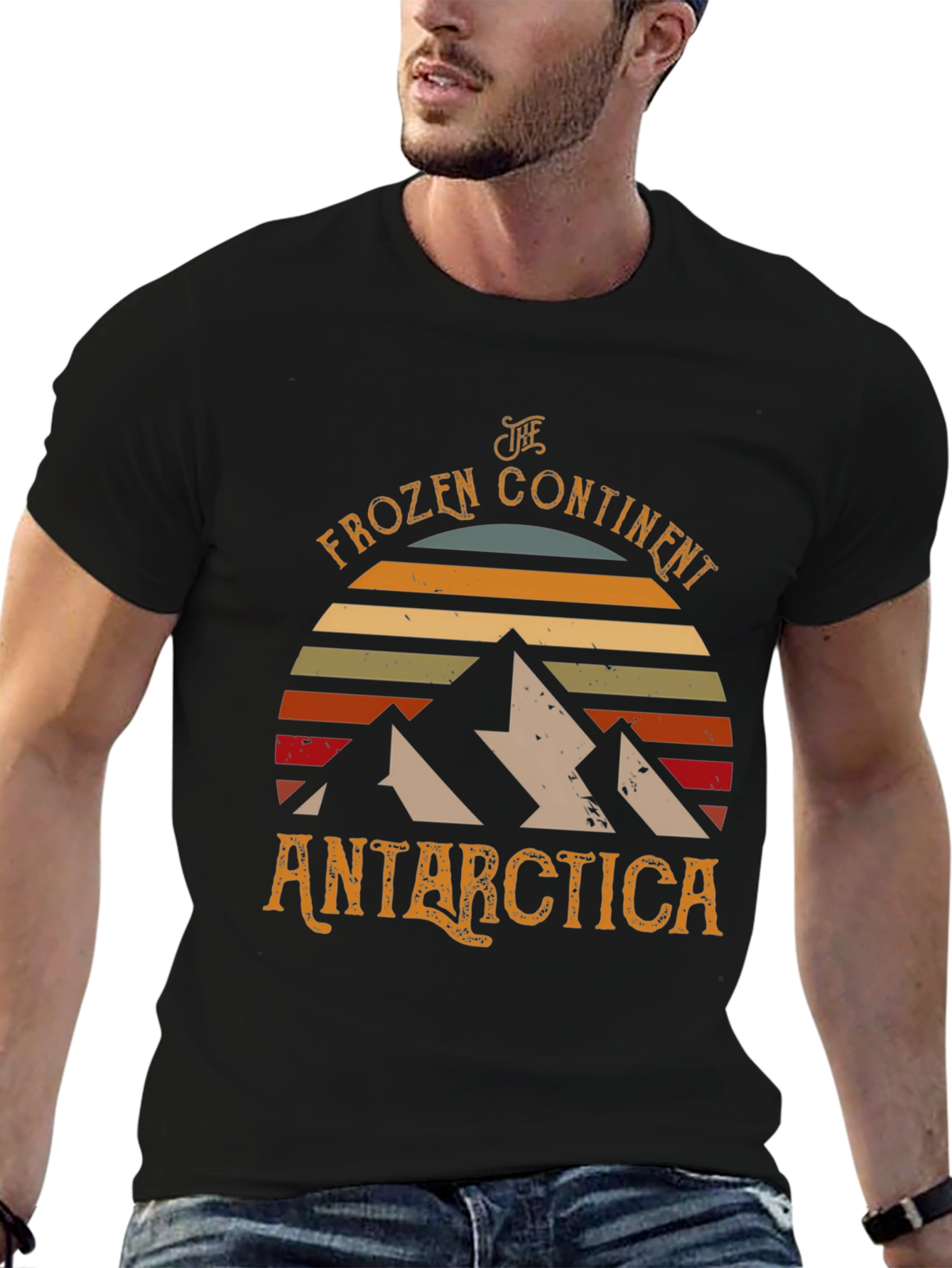 Antarctica T-Shirt - The Frozen Continent Design