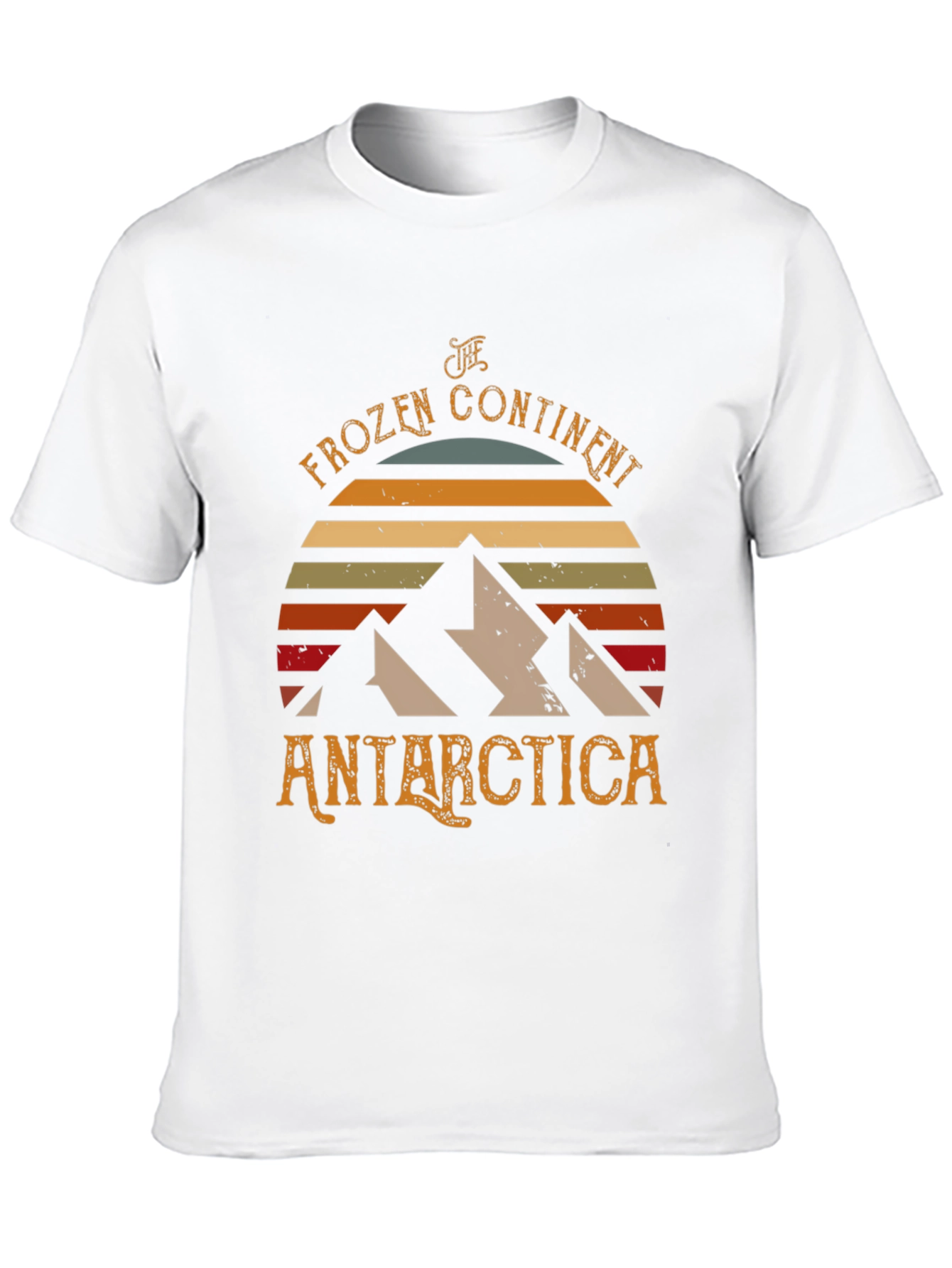 Antarctica T-Shirt - The Frozen Continent Design