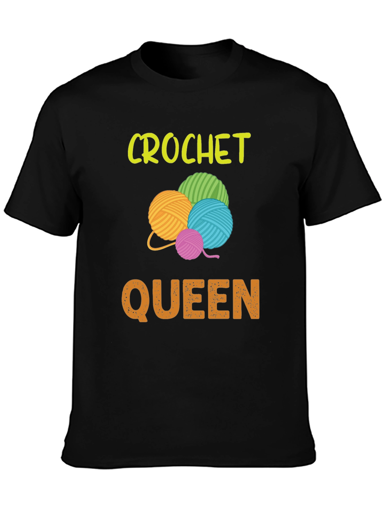 Crochet Queen T-Shirt - Yarn Lover Tee