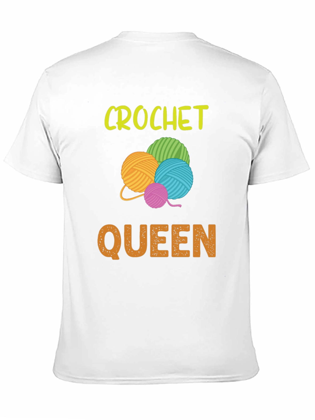 Crochet Queen T-Shirt - Yarn Lover Tee
