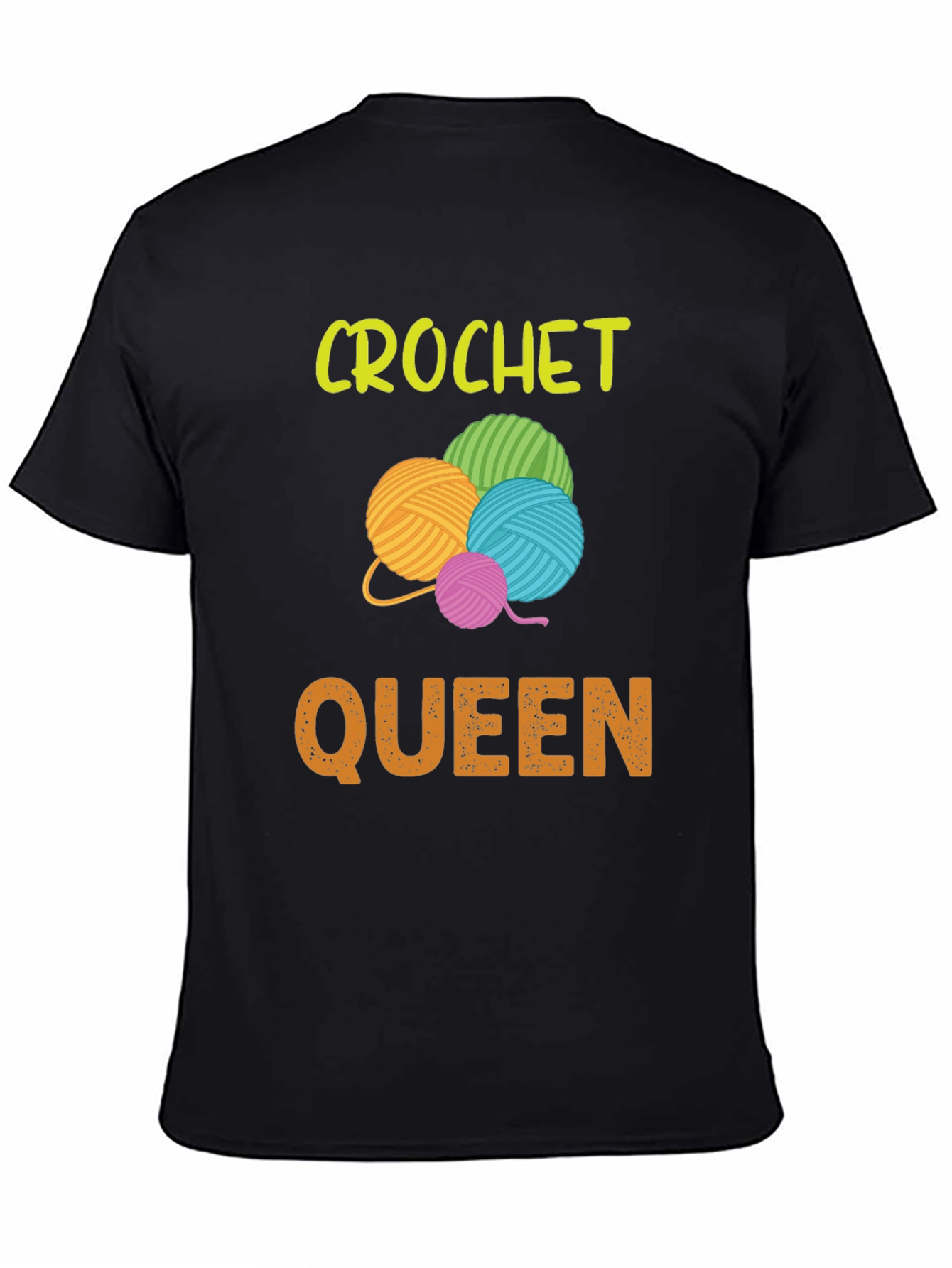 Crochet Queen T-Shirt - Yarn Lover Tee