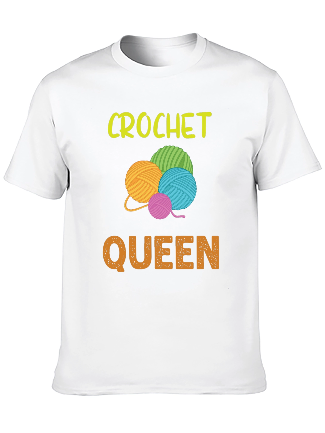 Crochet Queen T-Shirt - Yarn Lover Tee