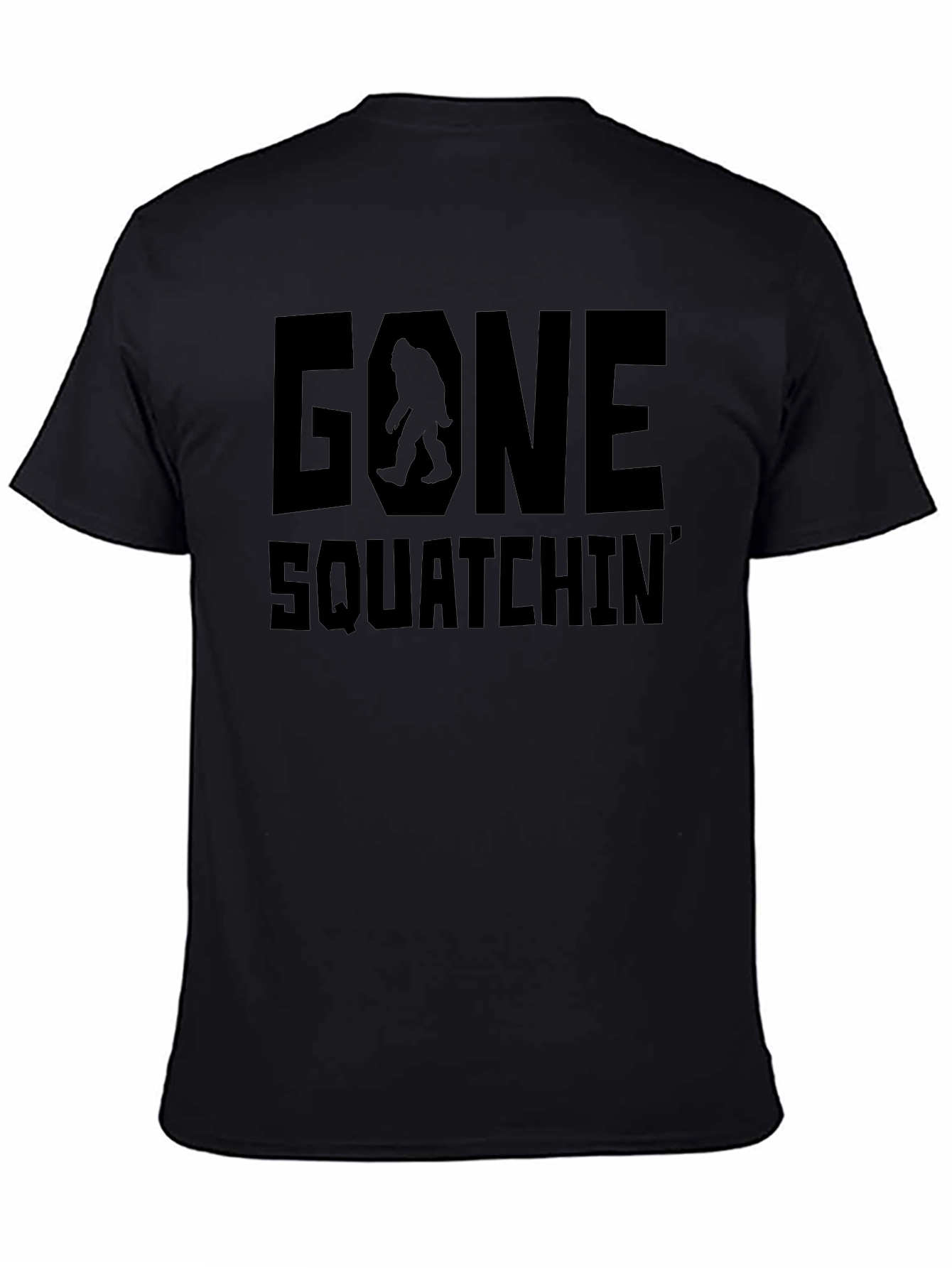 Gone Squatchin Bigfoot Graphic Tee