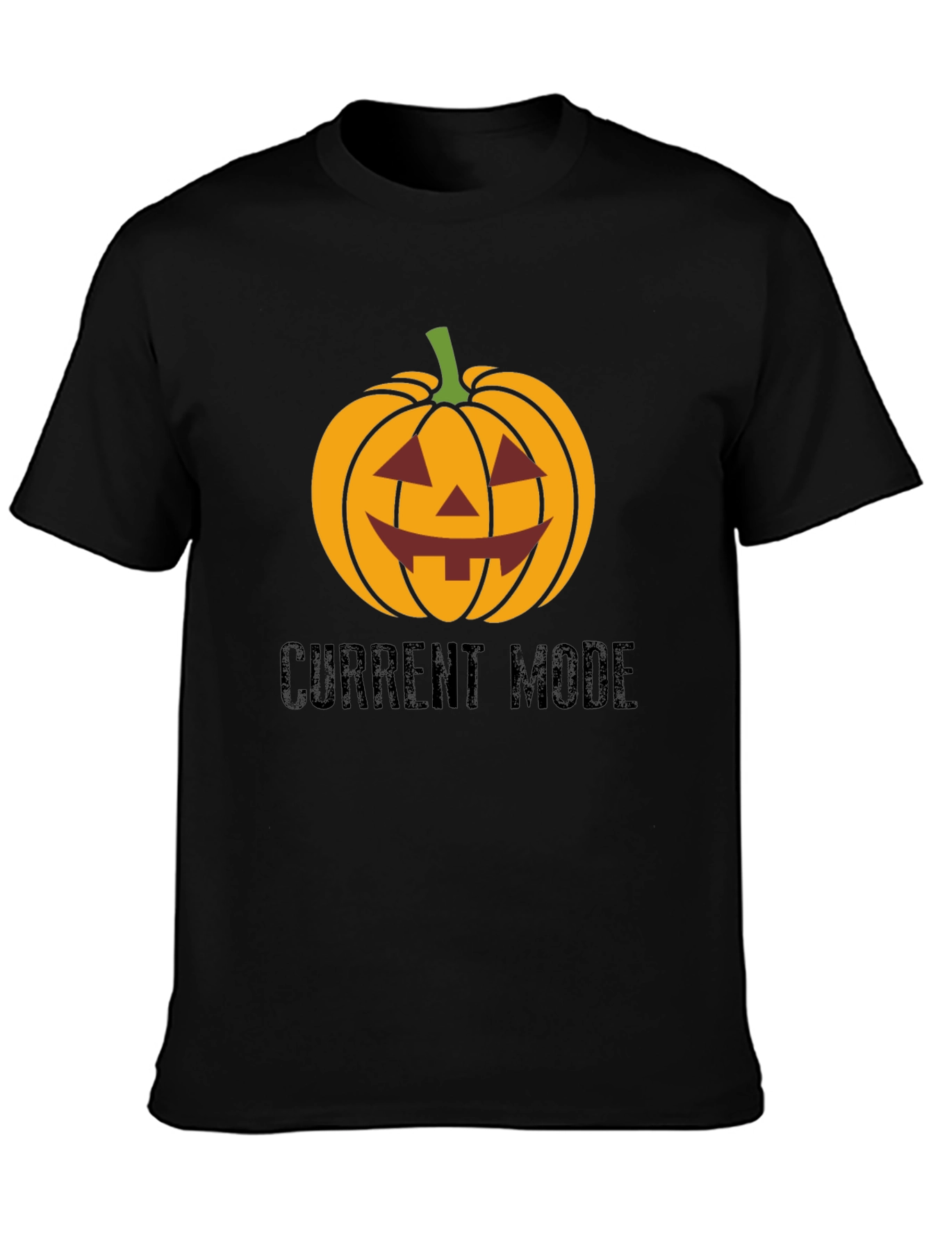 Halloween Pumpkin Current Mode T-Shirt