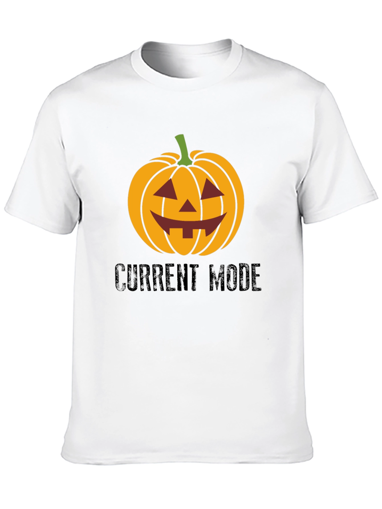 Halloween Pumpkin Current Mode T-Shirt
