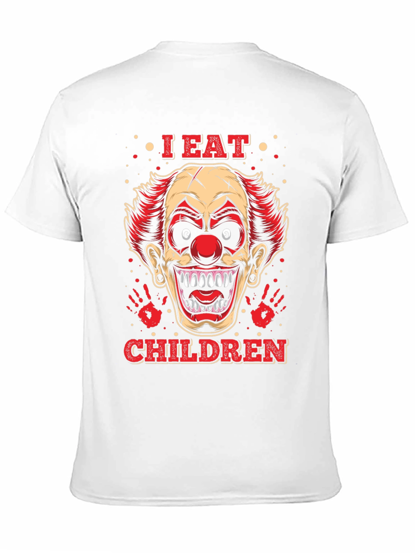 Creepy Clown Graphic Tee - I Eat Children