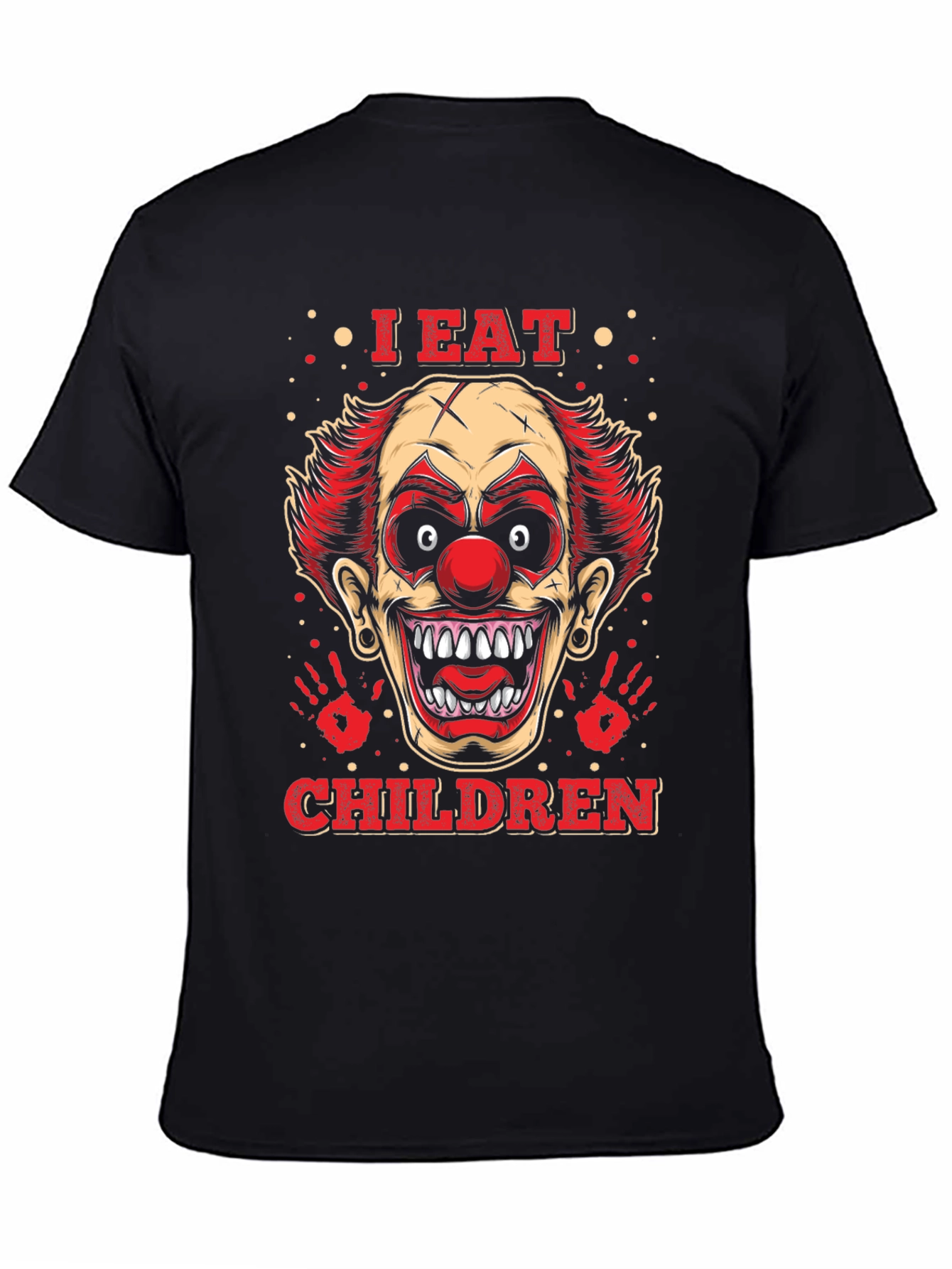 Creepy Clown Graphic Tee - I Eat Children
