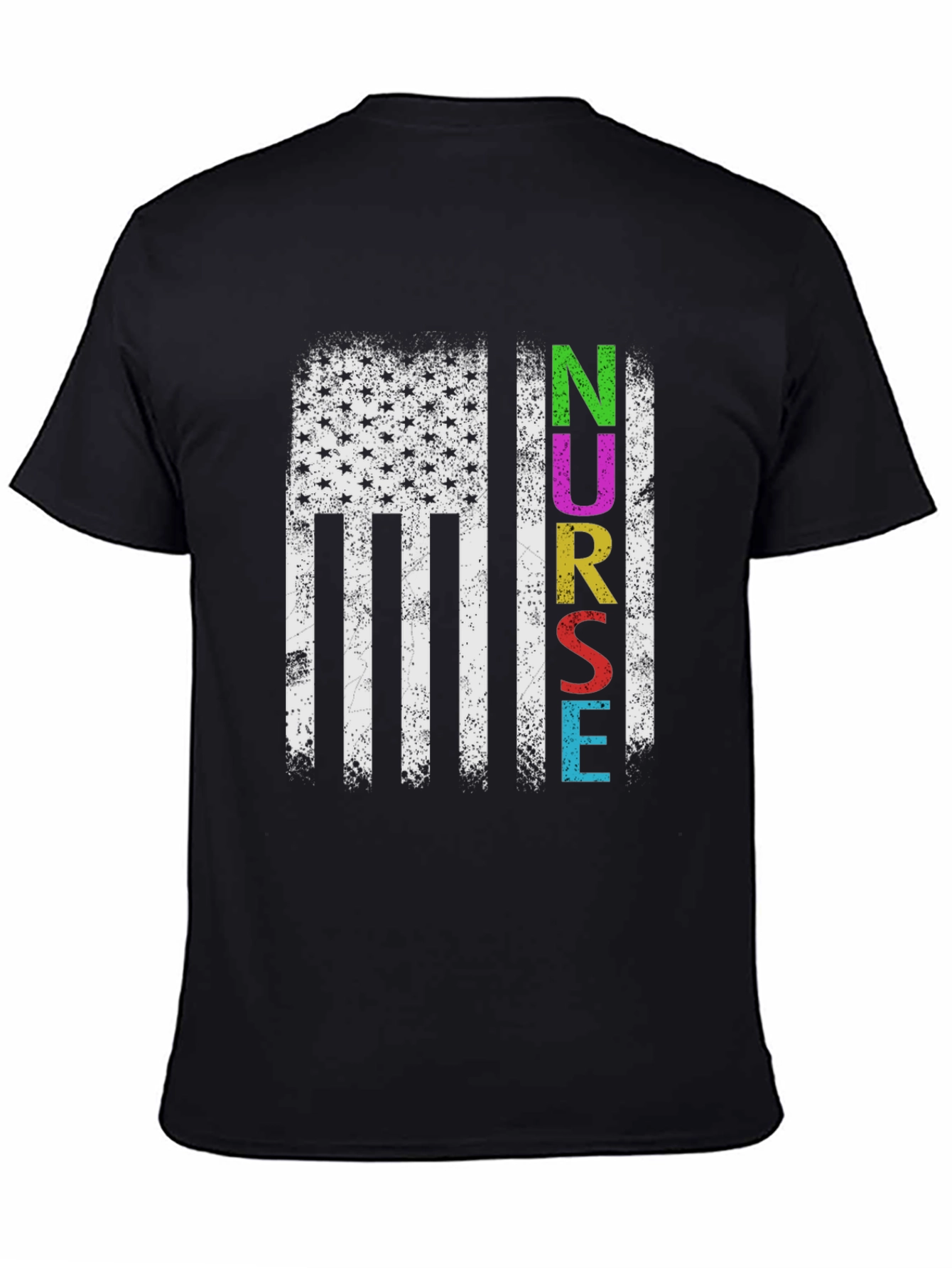 Nurse American Flag T-Shirt