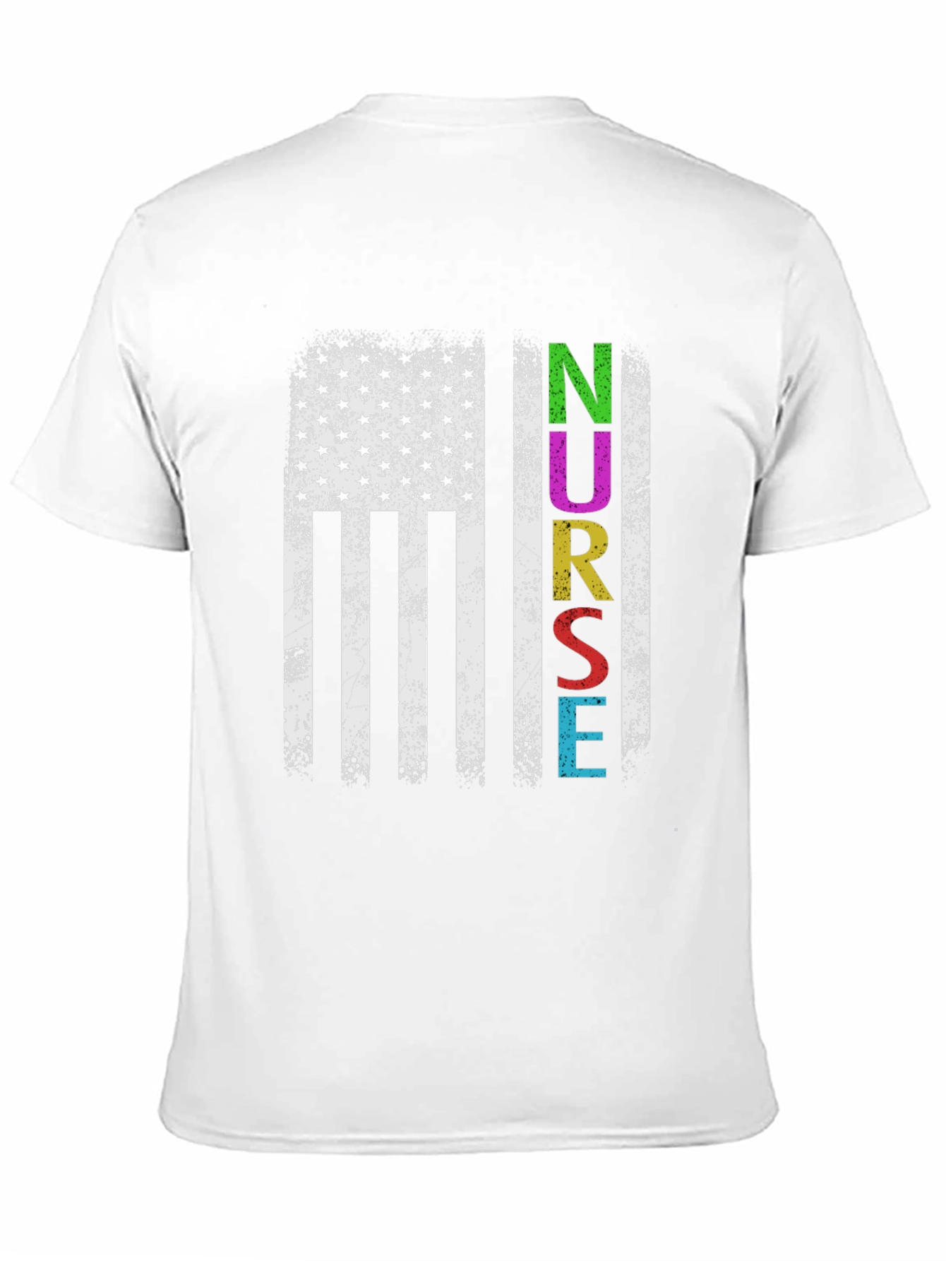 Nurse American Flag T-Shirt