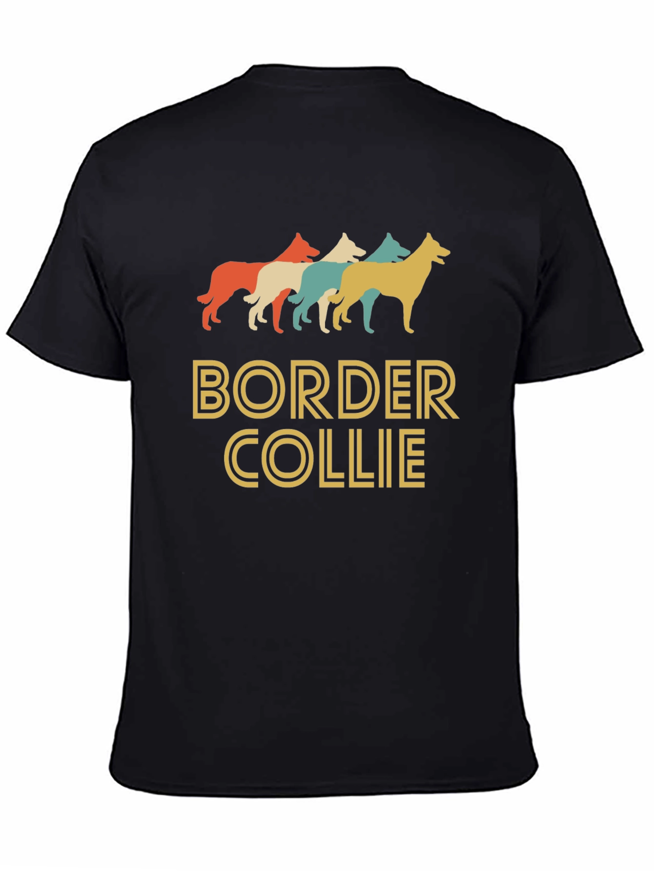 Border Collie Retro T-Shirt