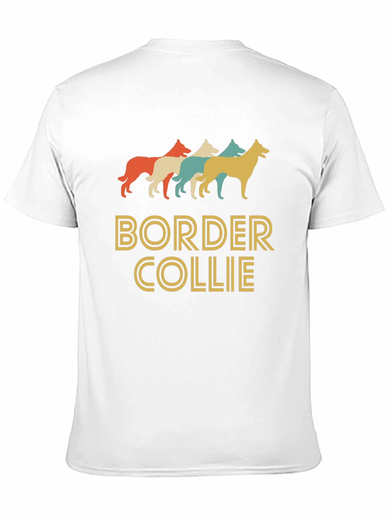 Border Collie Retro T-Shirt