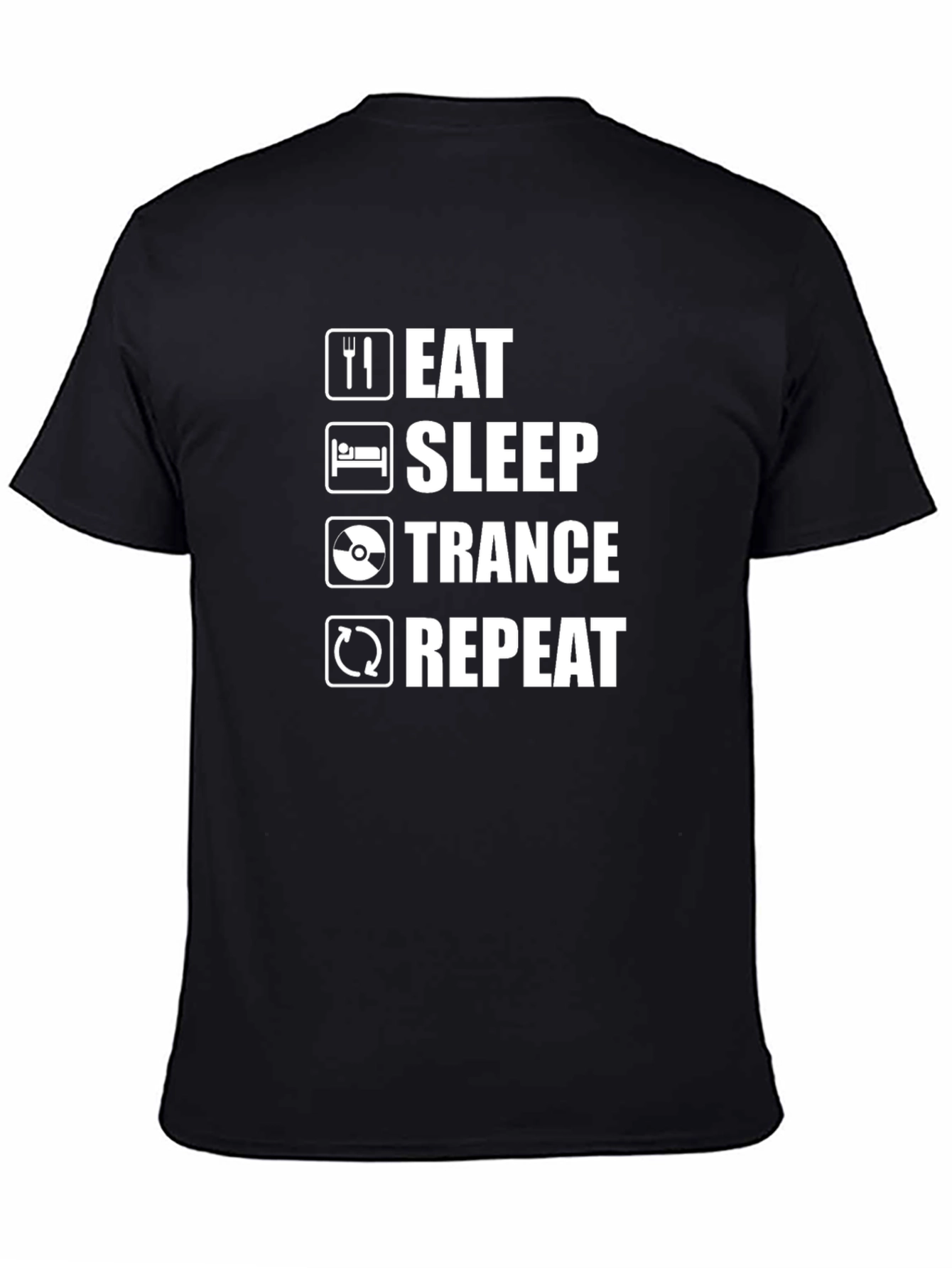 Eat Sleep Trance Repeat Graphic Tee