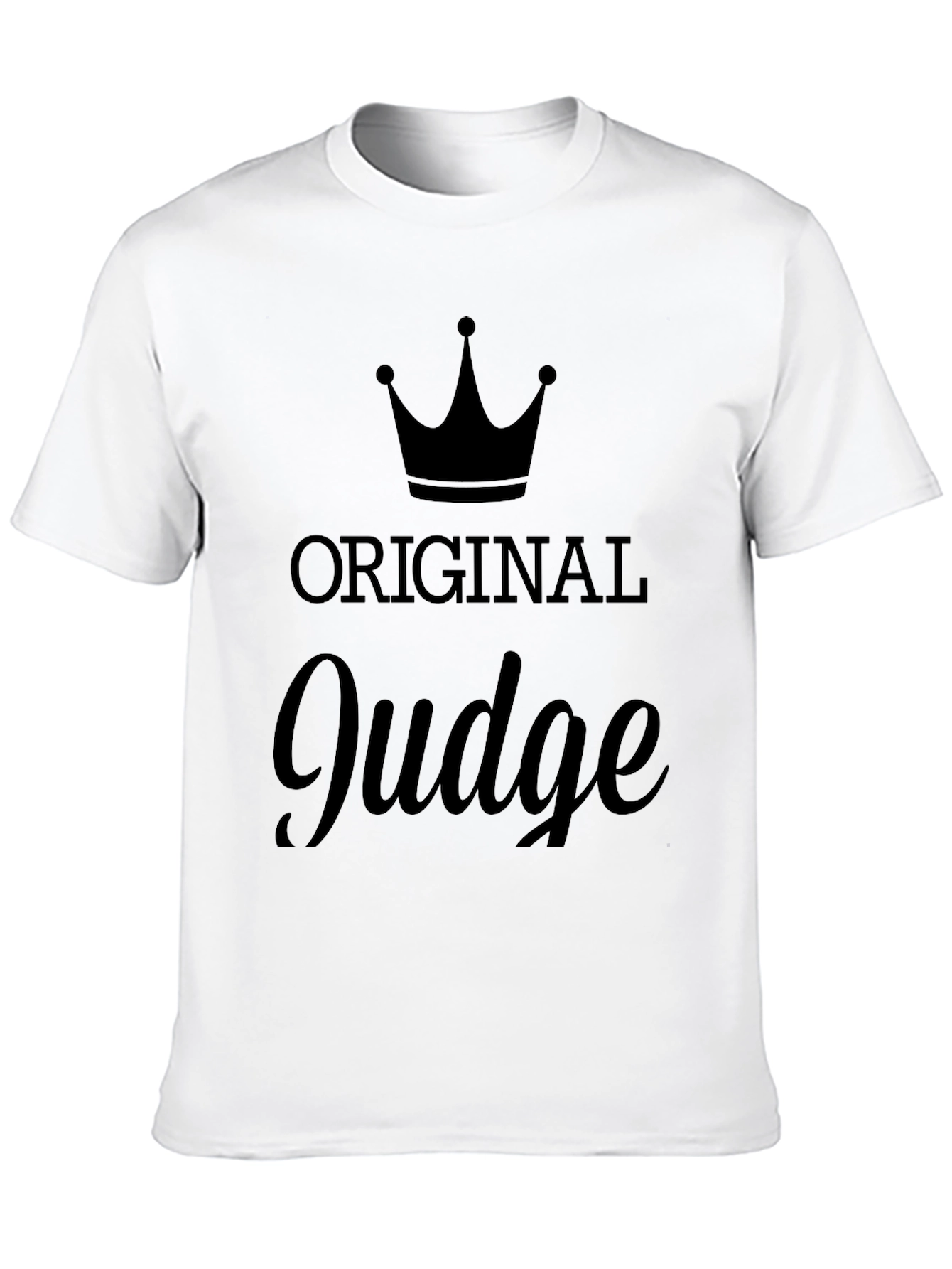 Original Judge Crown T-Shirt - Black