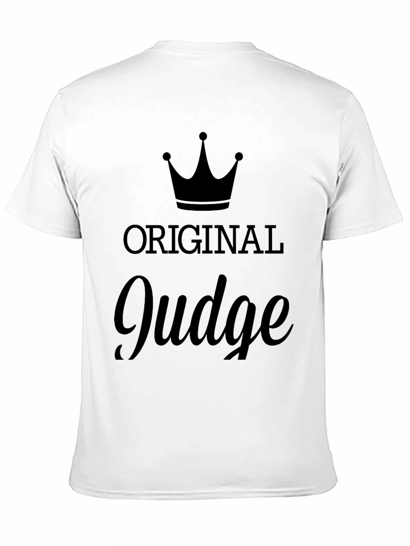 Original Judge Crown T-Shirt - Black