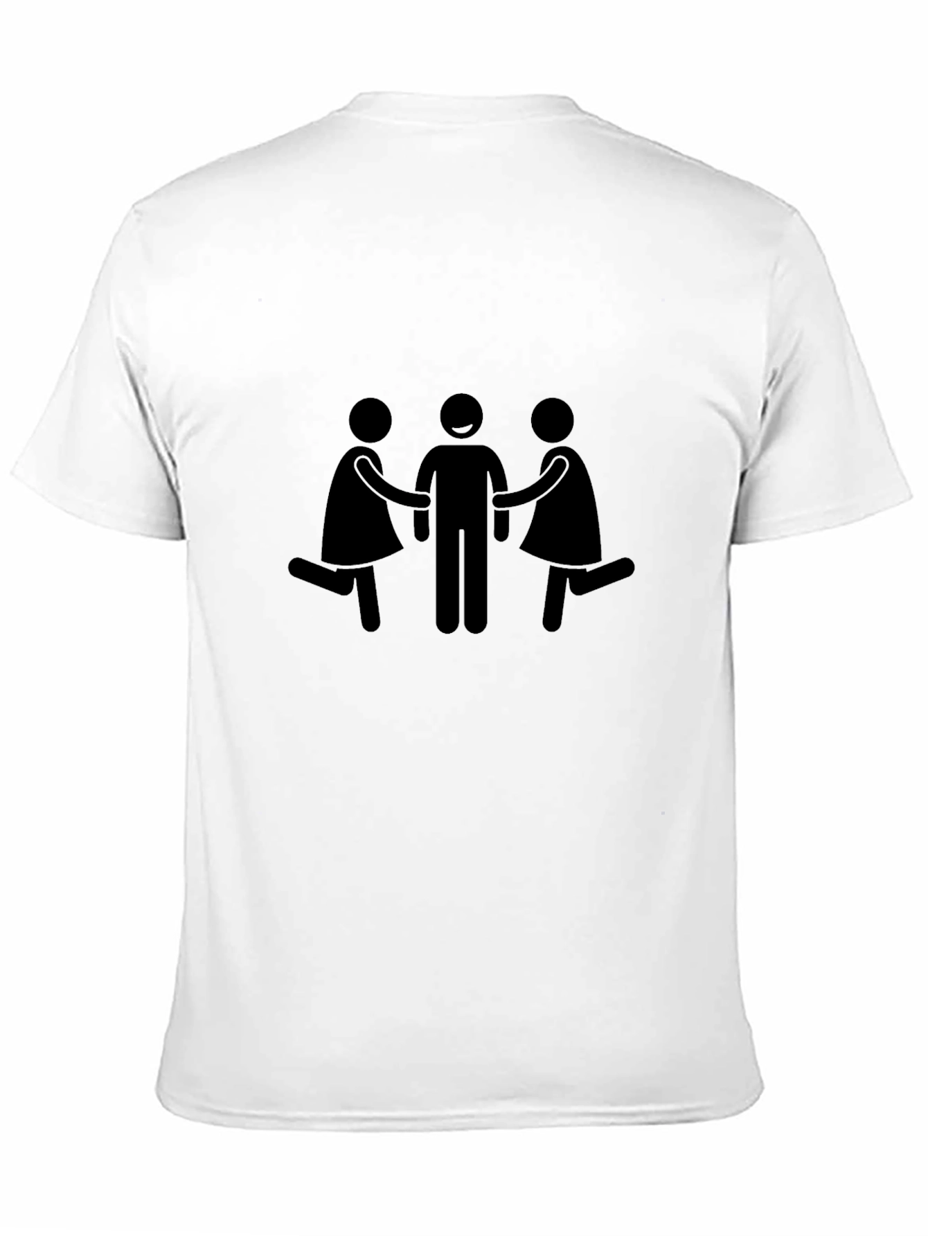 Humorous Stick Figure T-Shirt
