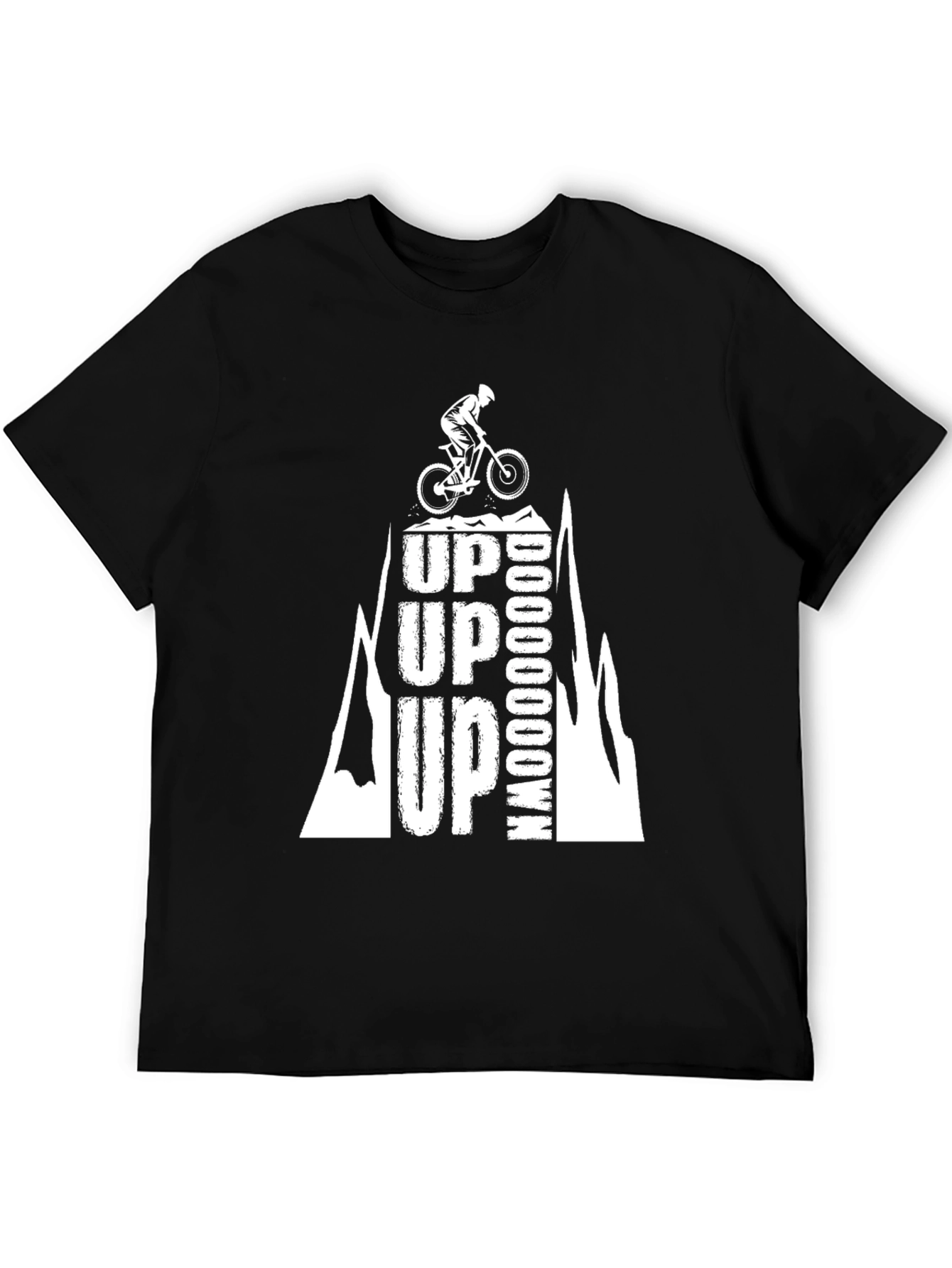 Up Up Up Down Mountain Biking T-Shirt