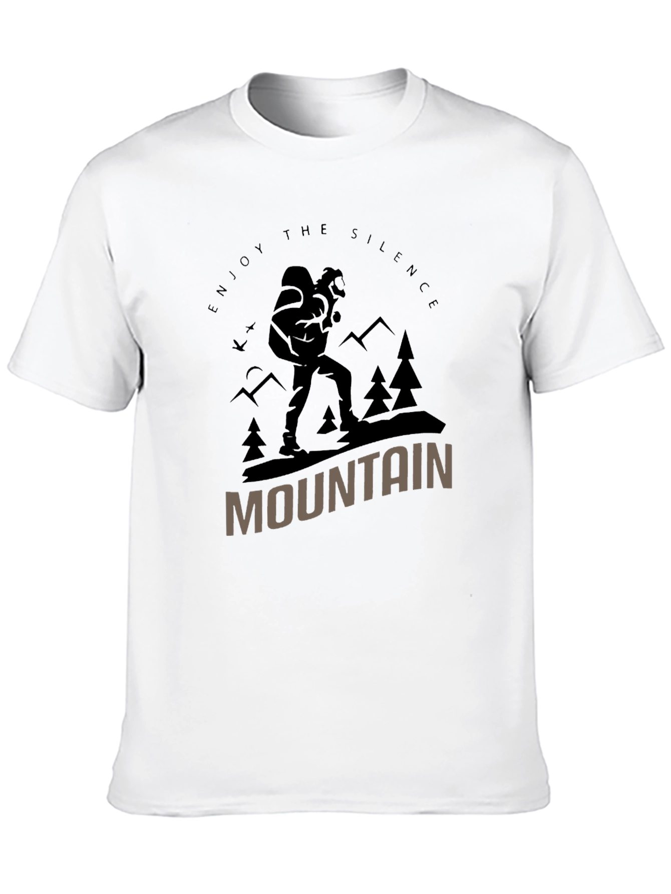 Enjoy the Silence Mountain Graphic T-Shirt